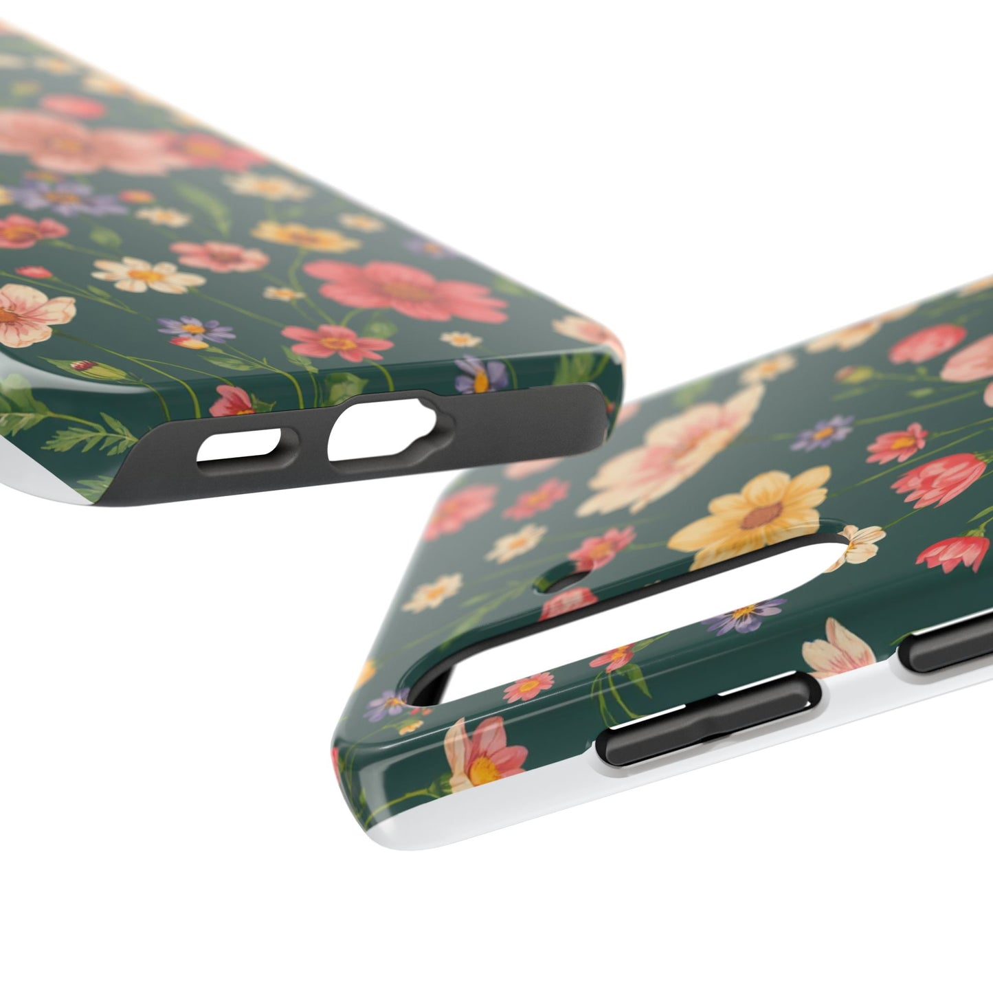 Vintage Spring Flowers Tough Phone Case - Durable Protection for iPhone