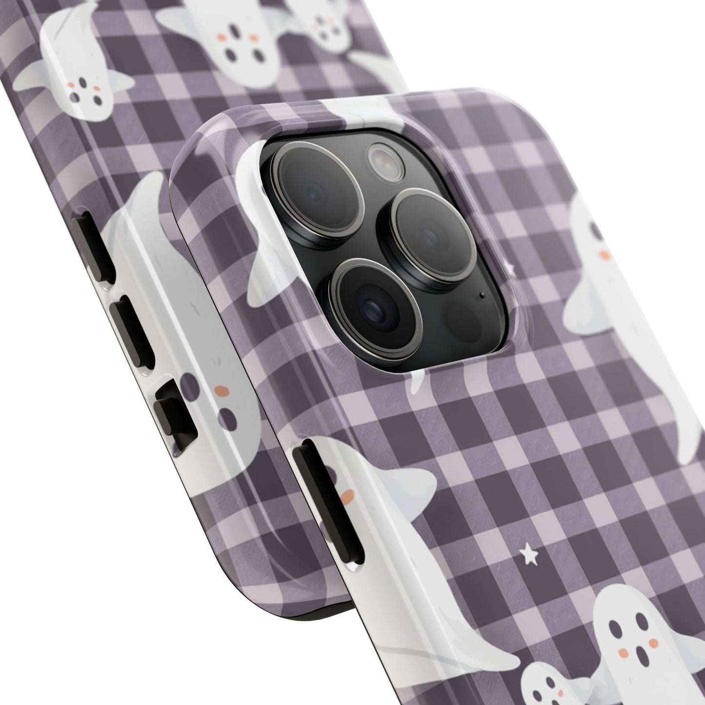 Cute Ghosts Tough Phone Case - Whimsical Halloween Design for Spooky Vibes