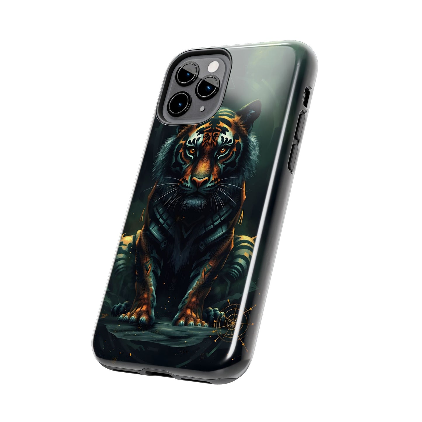 Fierce Mystical Tiger Tough Phone Case | Durable Protection for Nature Lovers - for iPhone