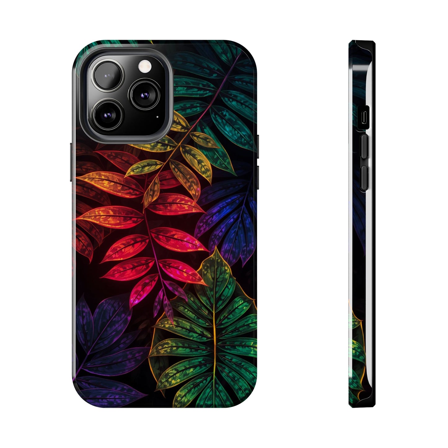 Vibrant Tropical Leaf Tough Phone Case
