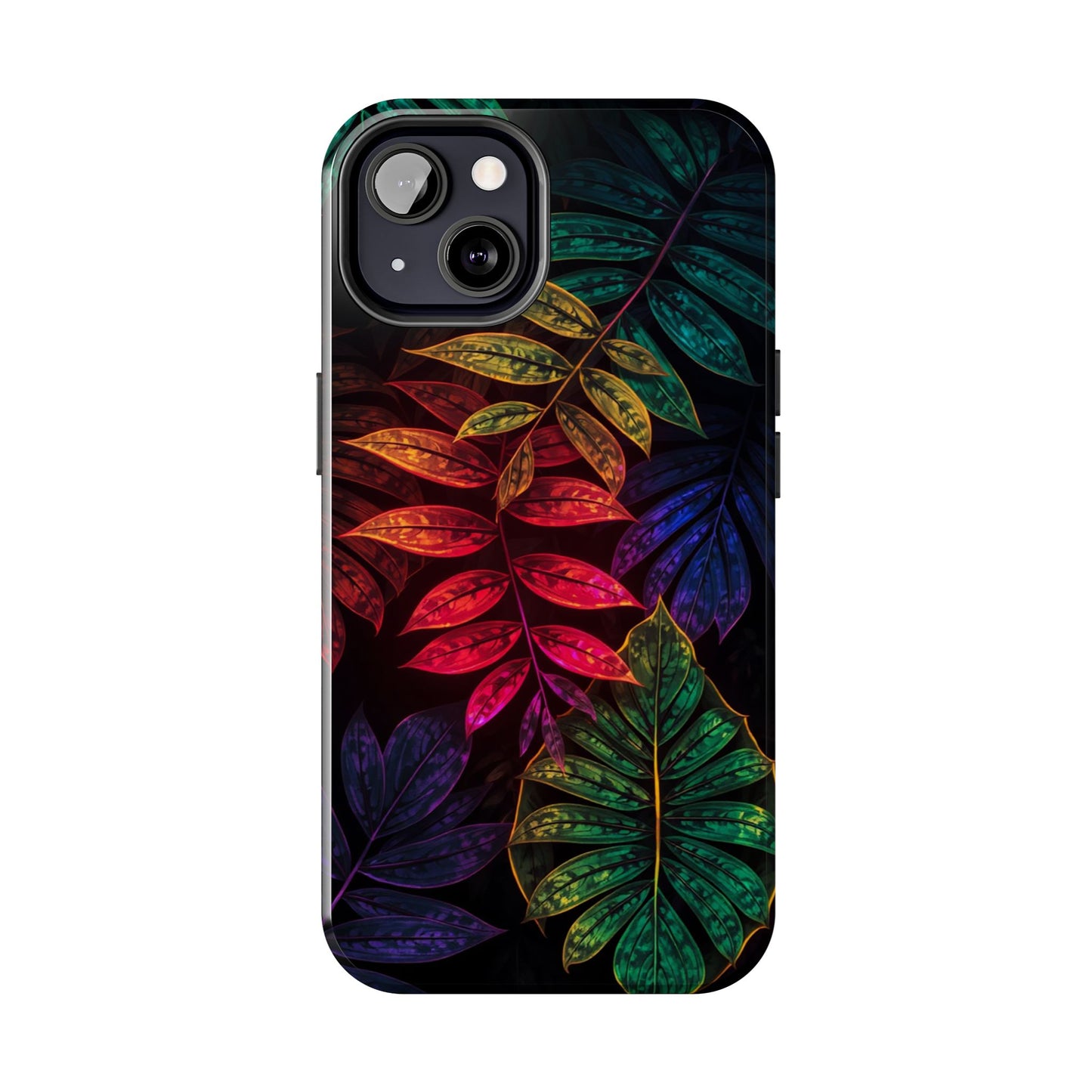 Vibrant Tropical Leaf Tough Phone Case