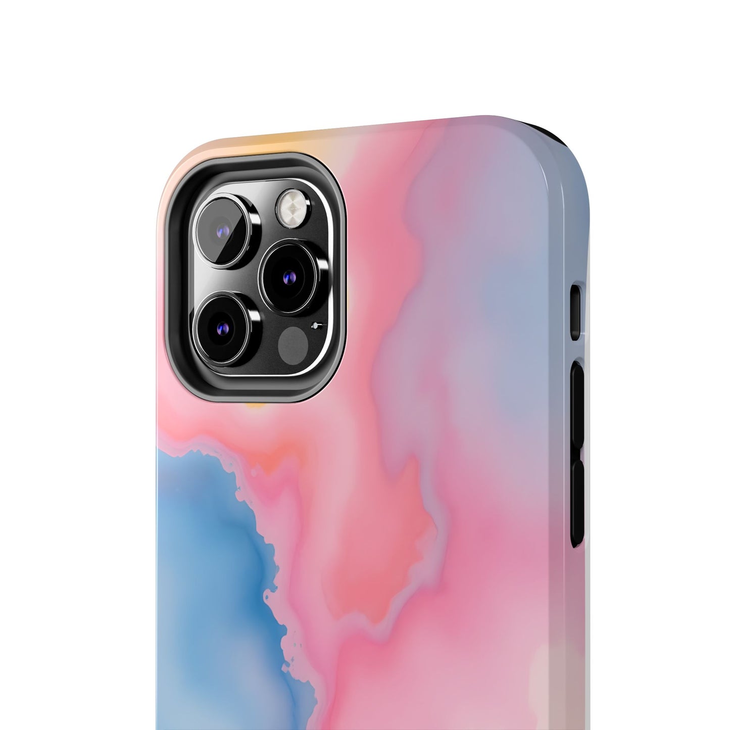 Painted Watercolor Tough Phone Case - Durable Protection with Artistic Vibes - for iPhone