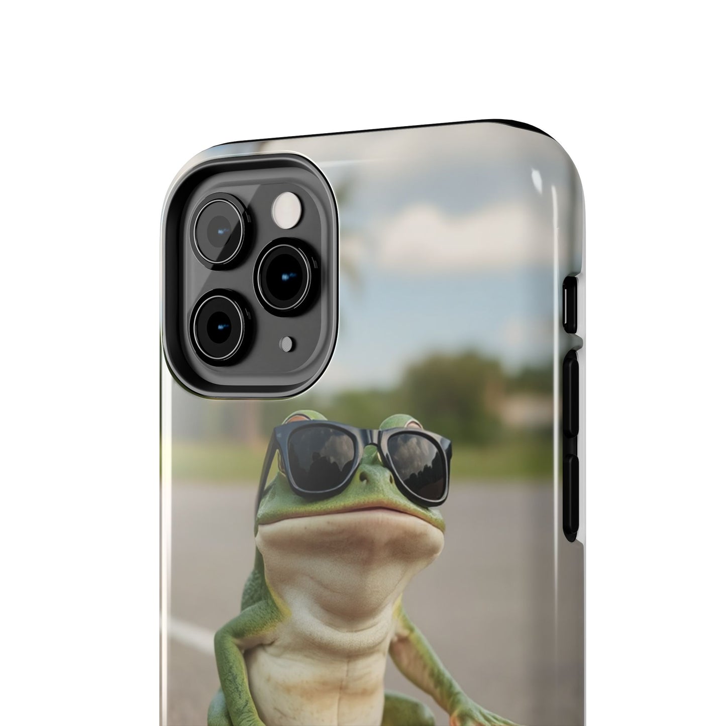 Cool Frog Skateboard Phone Case - Tough and Stylish Protection