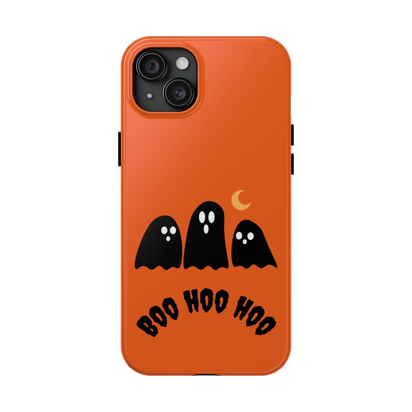 Halloween Ghost Phone Case - Boo Hoo Hoo Design - for iPhone