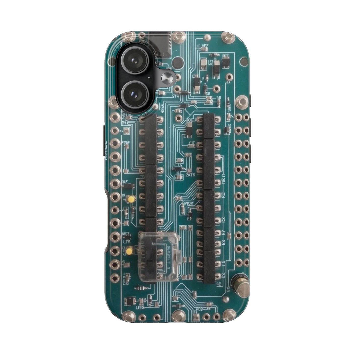 Old Circuits Design Tough Phone Case - for iPhone