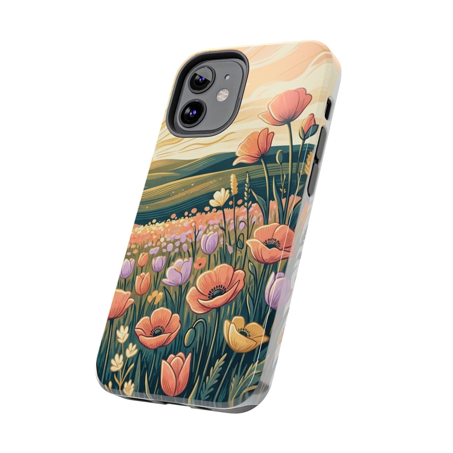 Floral Sunrise iPhone Case — Land of Flowers Design