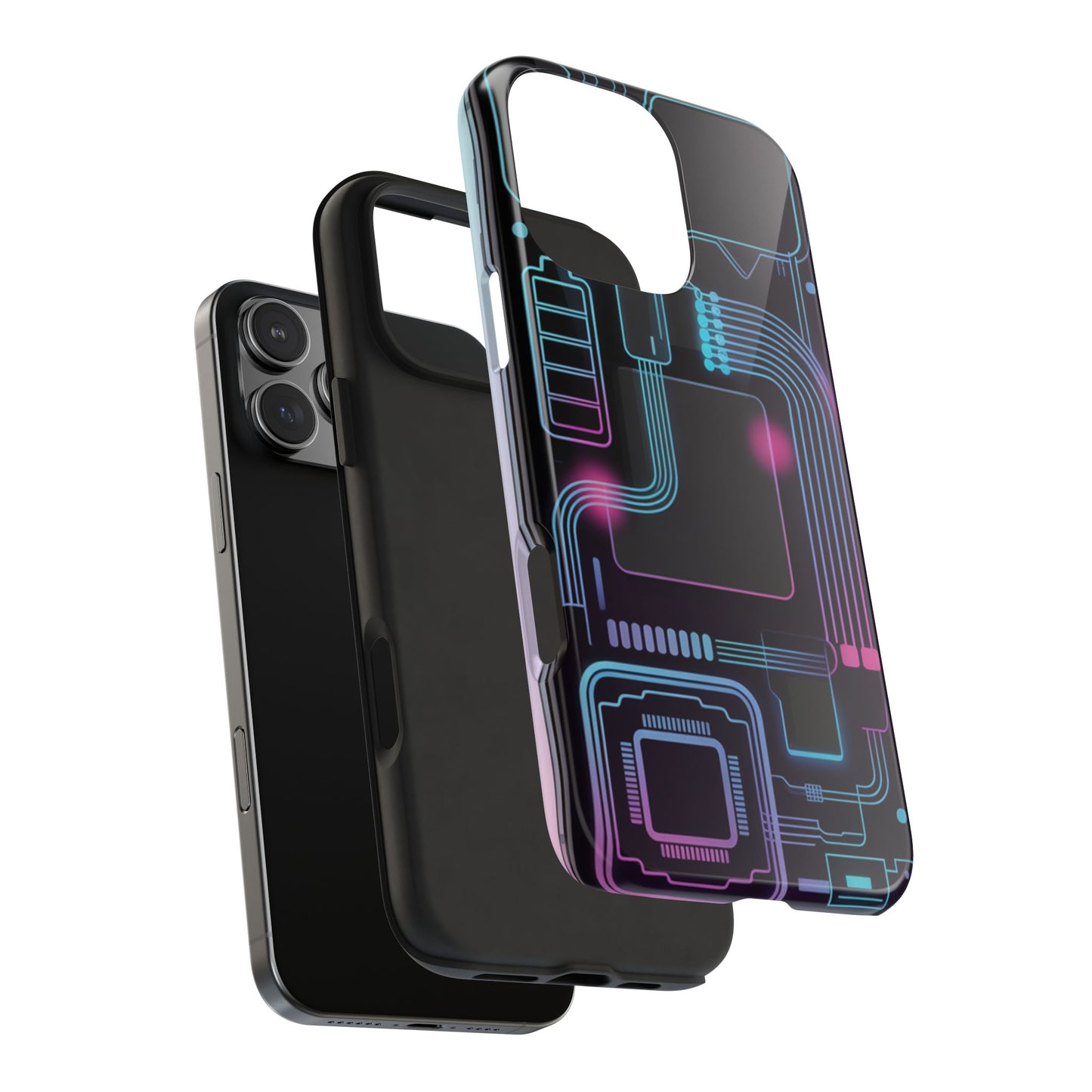 Cyberpunk Circuits Tough Phone Case
