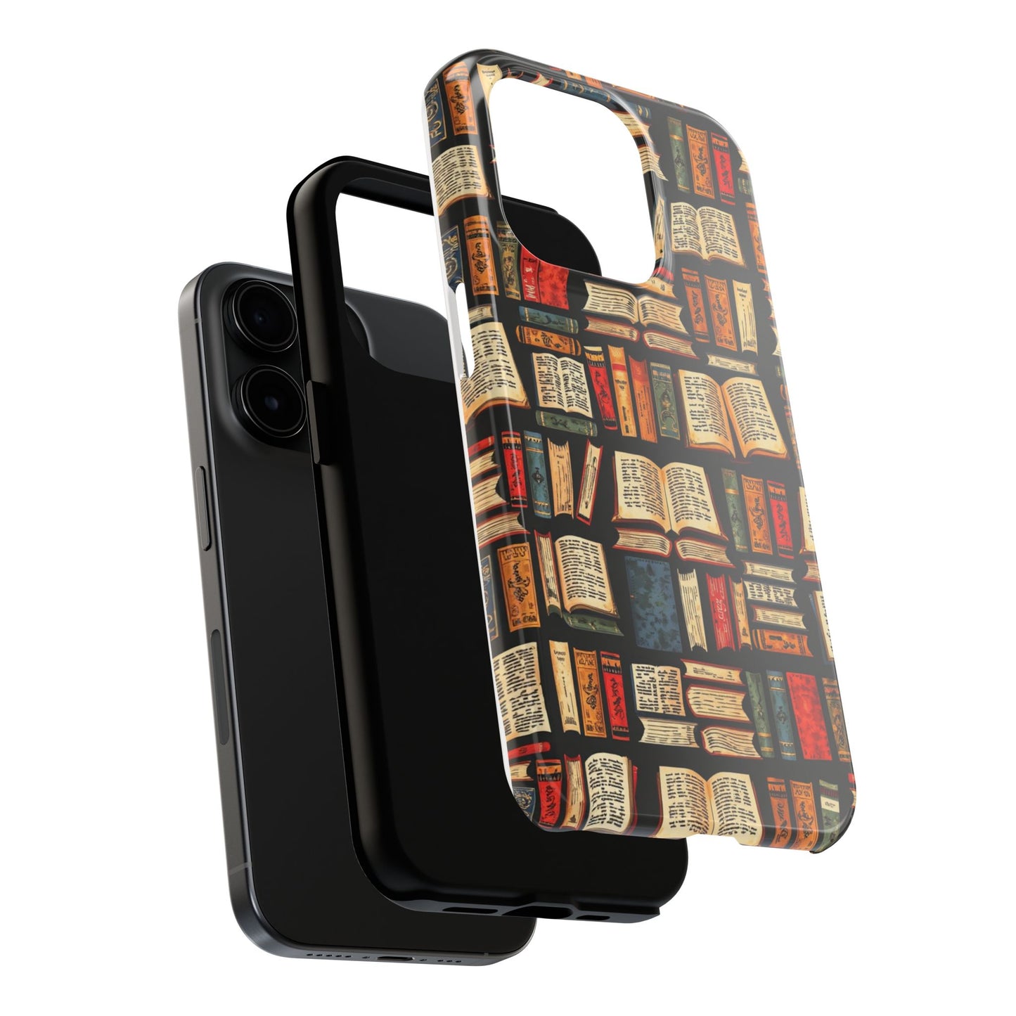 Book Lover Tough Phone Cases - Durable Protective Cases for Literature Fans