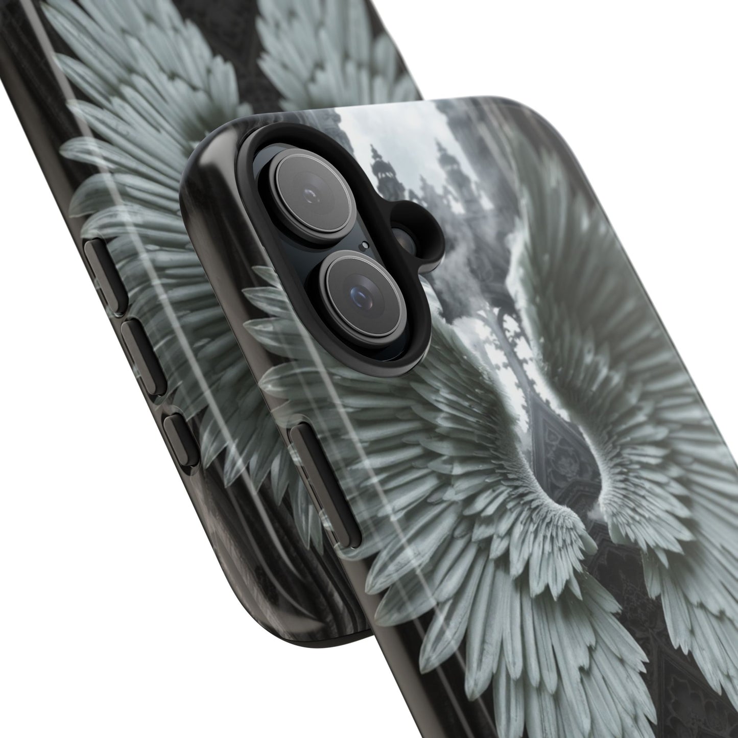 Angel Wings Tough Phone Case - Durable & Stylish Protection for Creatives