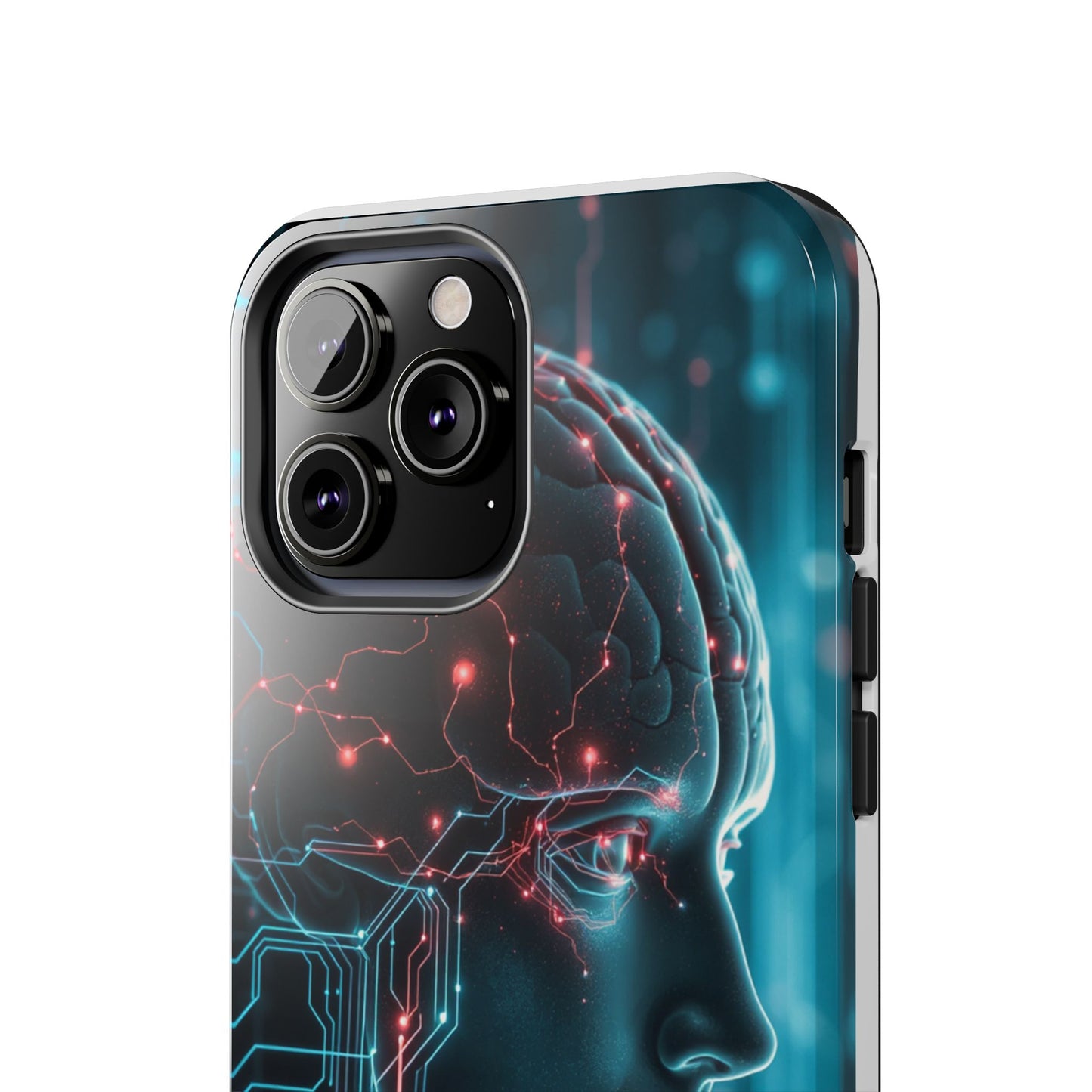 Futuristic Brain Design Tough Phone Case
