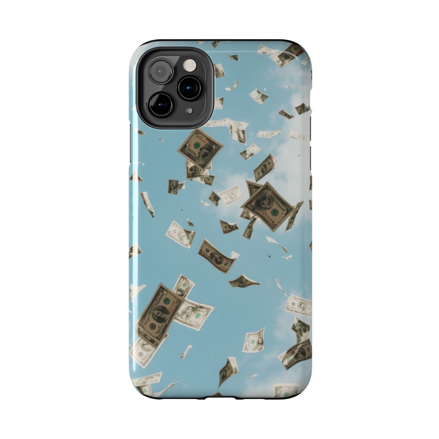 Cinematic Money Rain Phone Case | Tough & Stylish Accessory for Trendsetters, Gift for Birthdays, Graduations, and Celebrations
