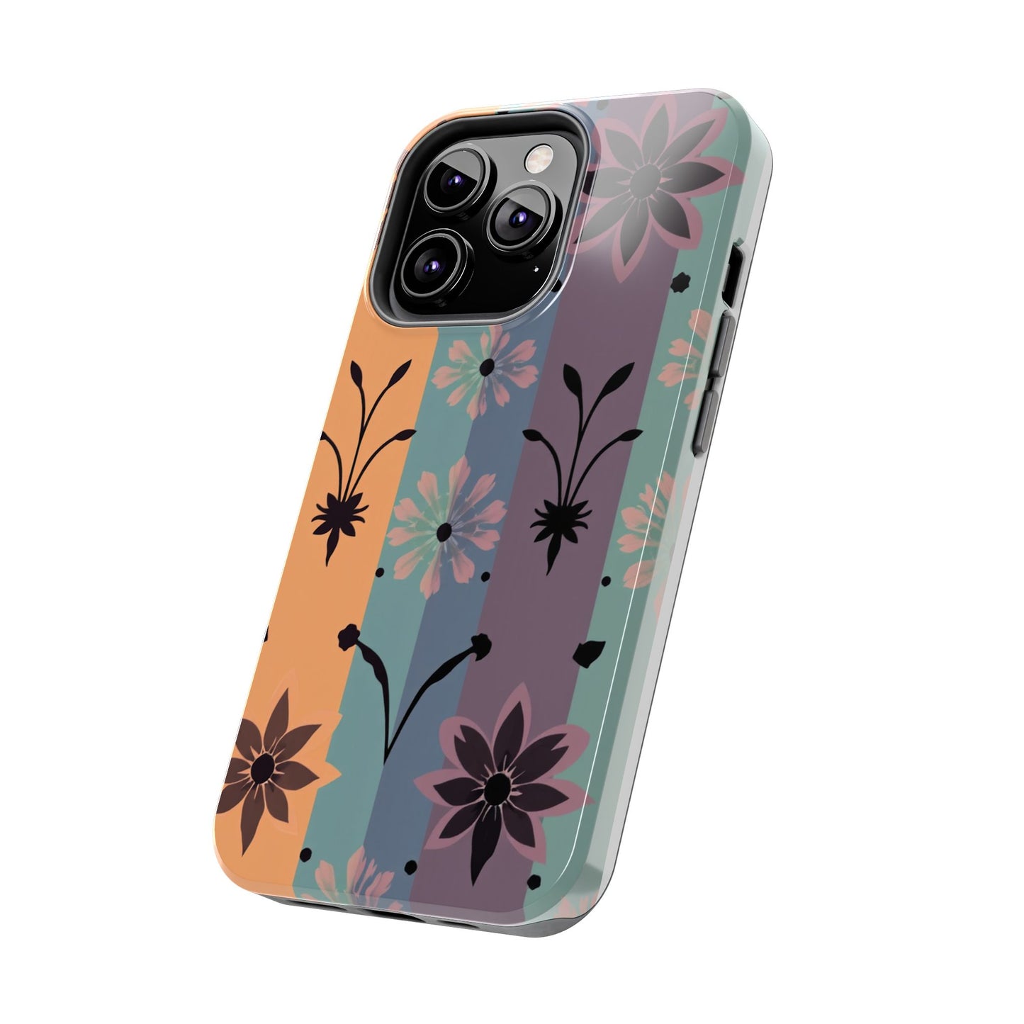 Boho Floral Tough Phone Cases - Durable & Stylish Protection - for iPhone
