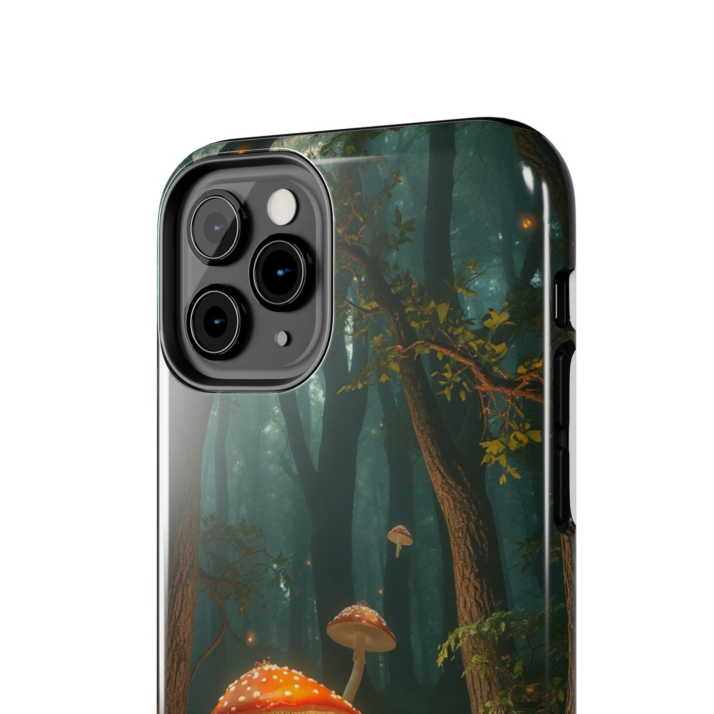 Whimsical Mushroom Tough Phone Case - Forest Fantasy Design
