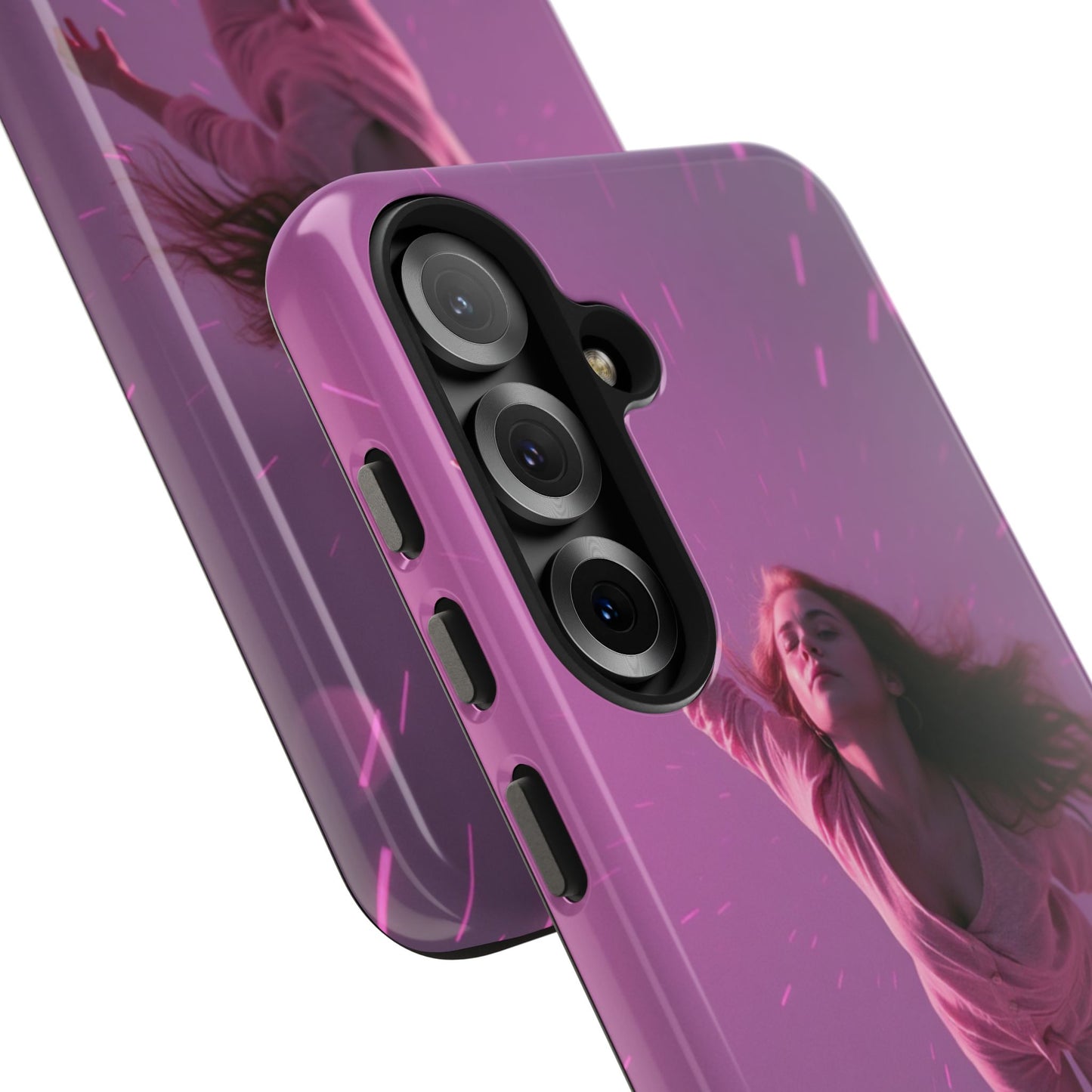 Inspirational Tough Phone Case - Cosmic Dreamer Design