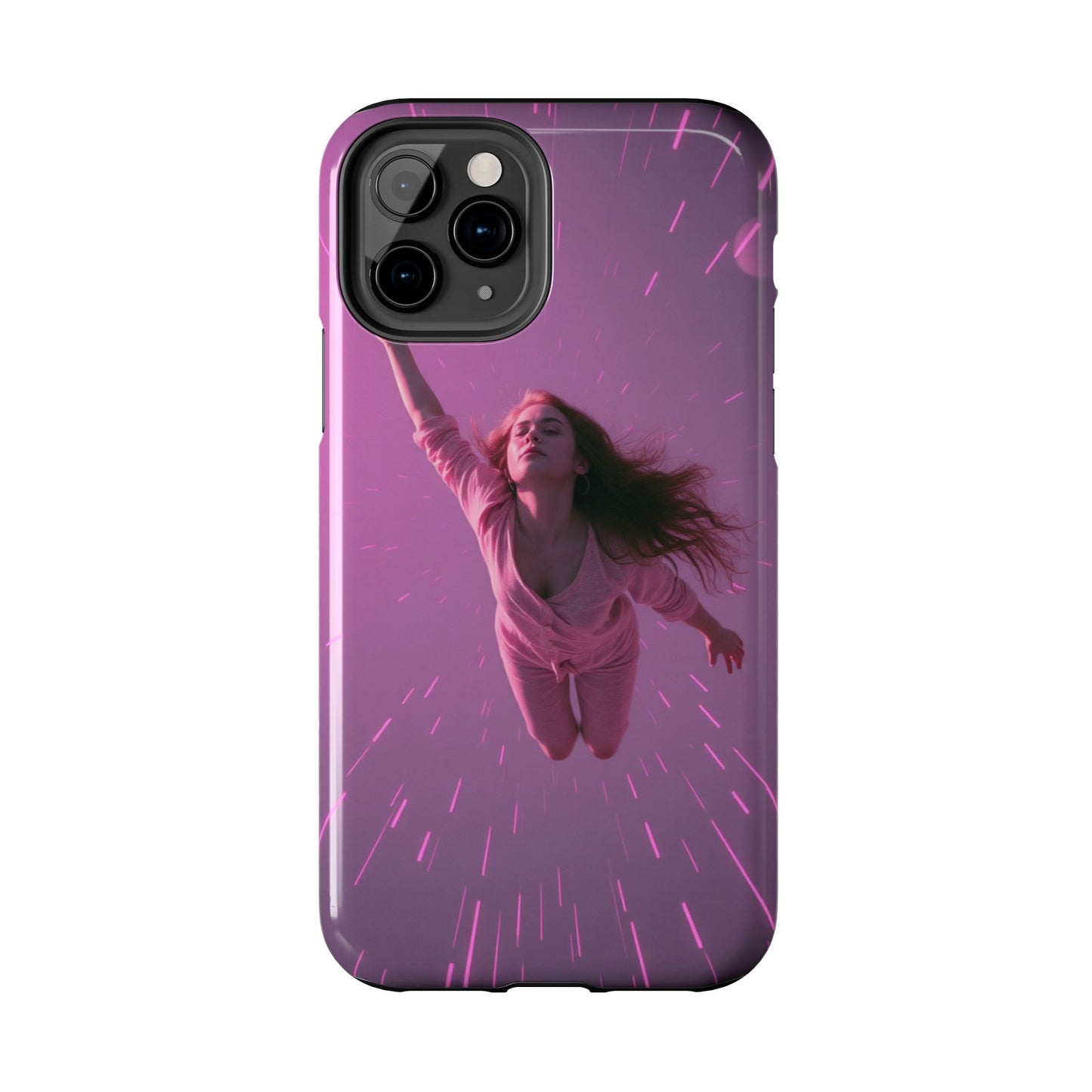 Inspirational Tough Phone Case - Cosmic Dreamer Design