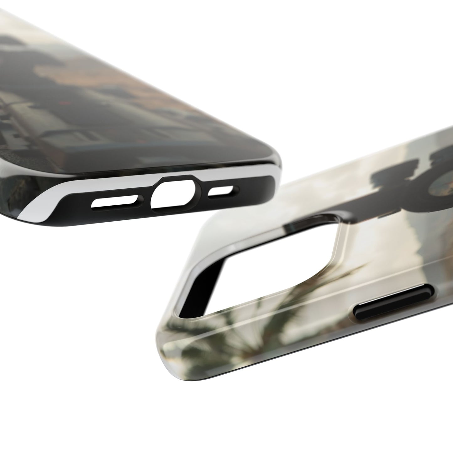 Tough Phone Case with Sniper Scope Design - Durable & Stylish Protection for Outdoors Enthusiasts