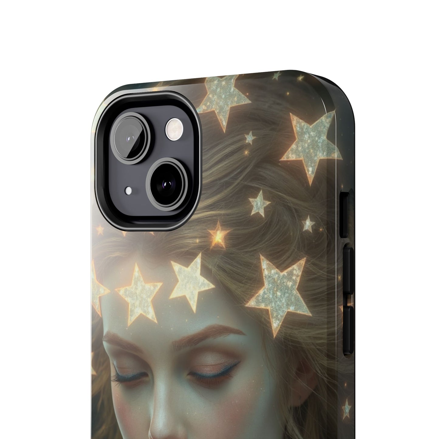 Celestial Dream Tough Phone Case - Artistic Starry Design for Style Enthusiasts