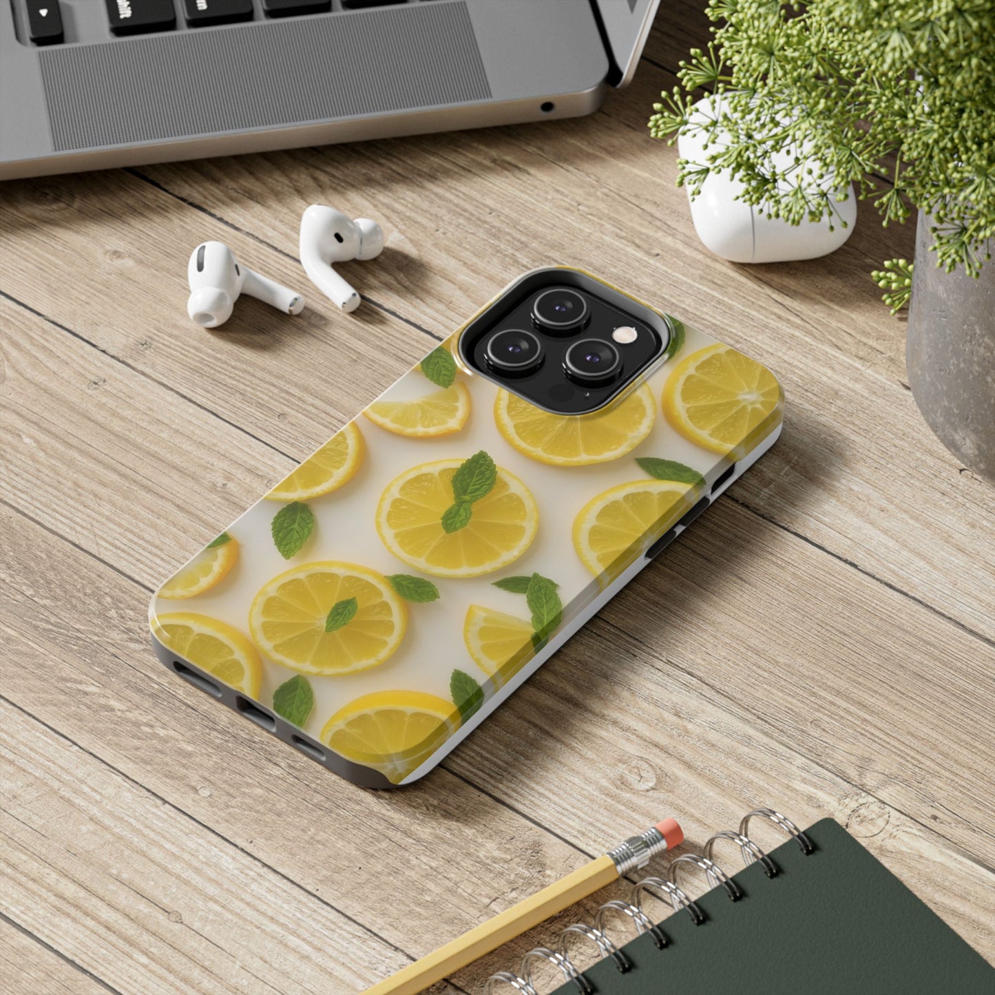 Fresh Lemons Slices - Tough Phone Case - for iPhone