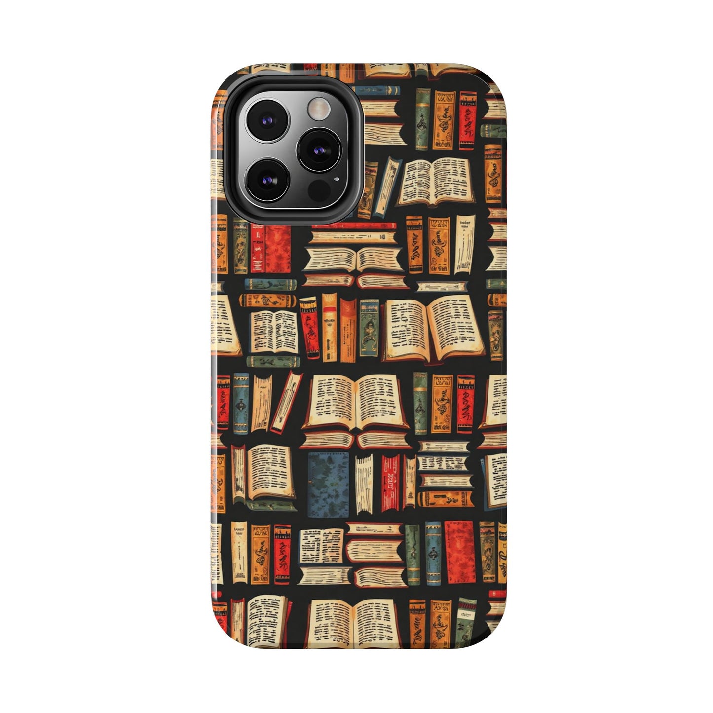Book Lover Tough Phone Cases - Durable Protective Cases for Literature Fans