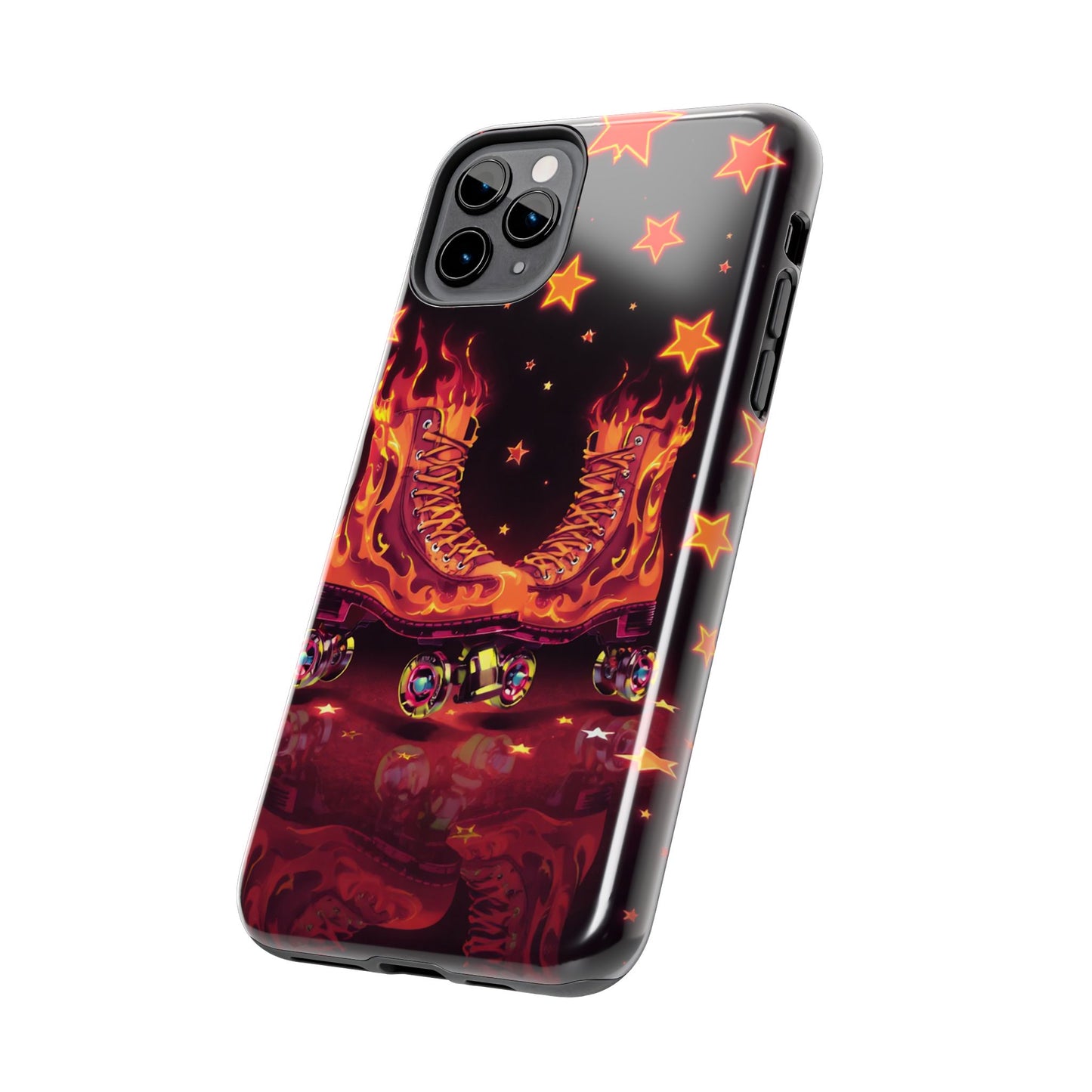 Retro Roller Skates Tough Phone Case - Stylish & Durable