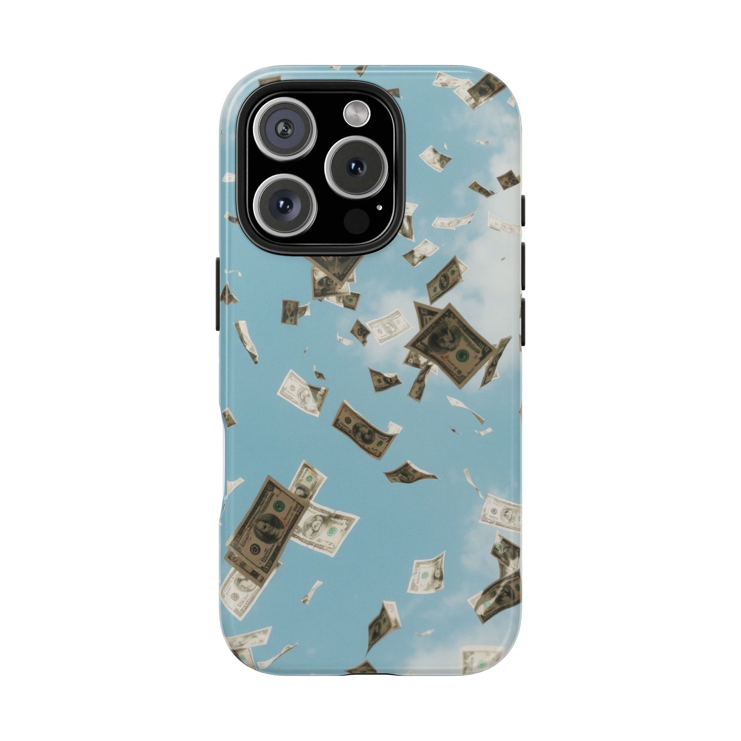 Cinematic Money Rain Phone Case | Tough & Stylish Accessory for Trendsetters, Gift for Birthdays, Graduations, and Celebrations