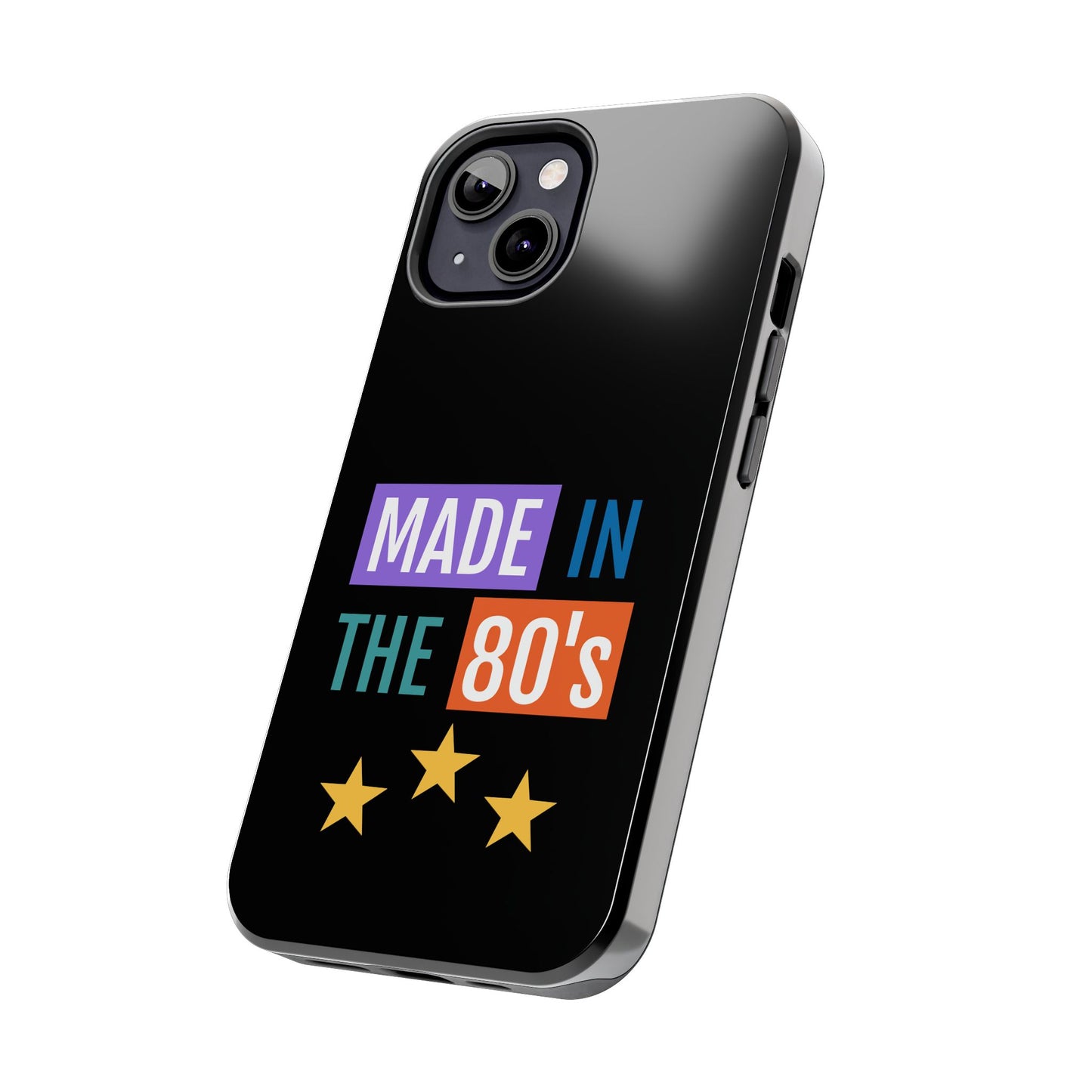 80's Retro Tough Phone Case - Made in the 80's Design