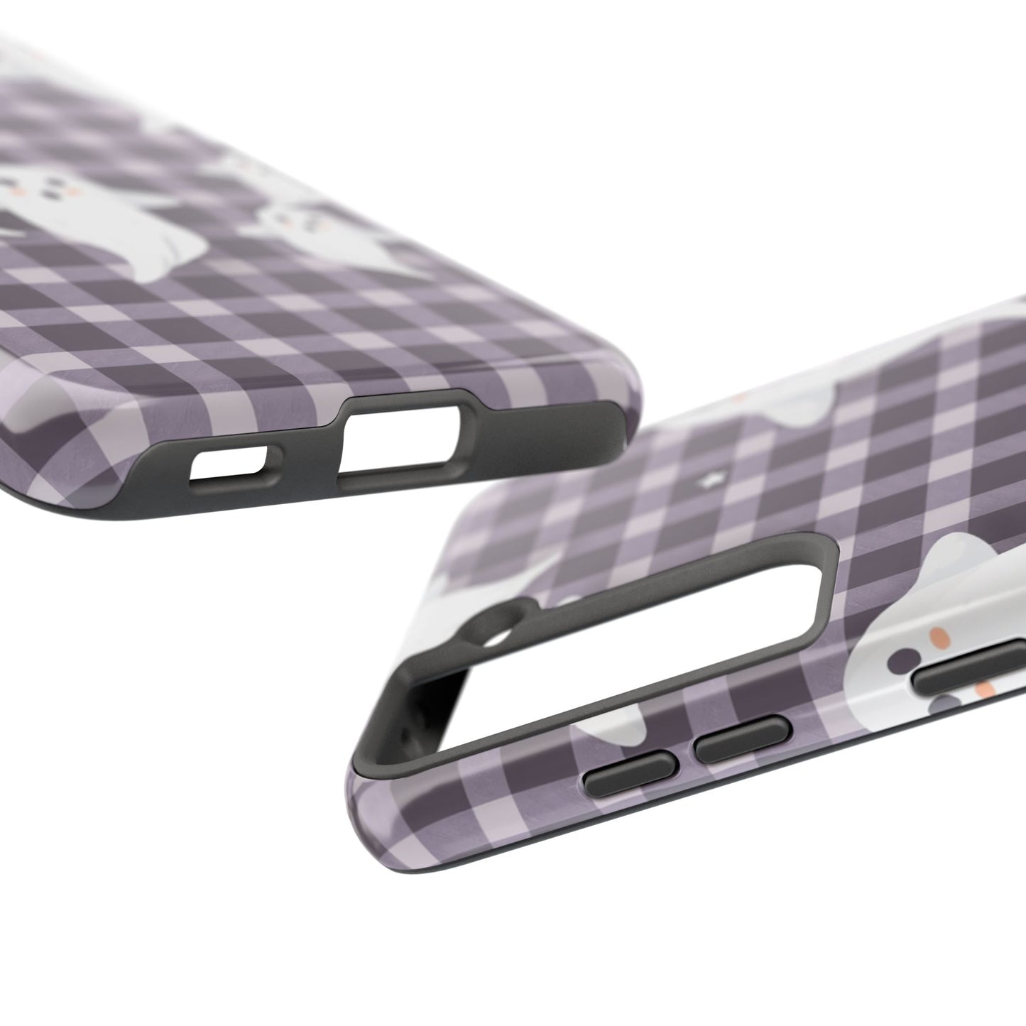 Cute Ghosts Tough Phone Case - Whimsical Halloween Design for Spooky Vibes