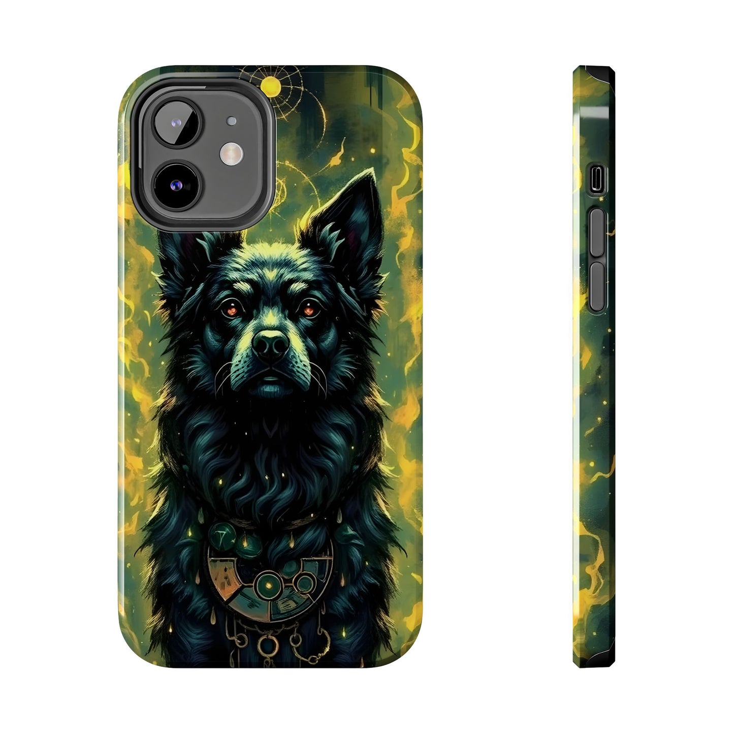 Mystical Dog Tribe Phone Case - Tough and Stylish for Pet Lovers - for iPhone