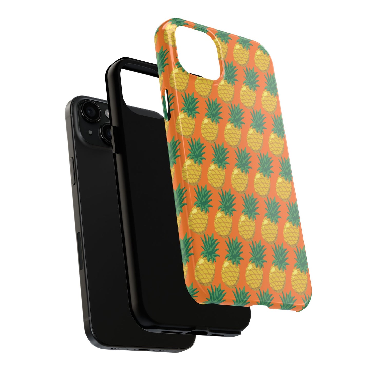 Tough Pineapple Phone Case - Vibrant Tropical Design for Summer Vibes - for iPhone