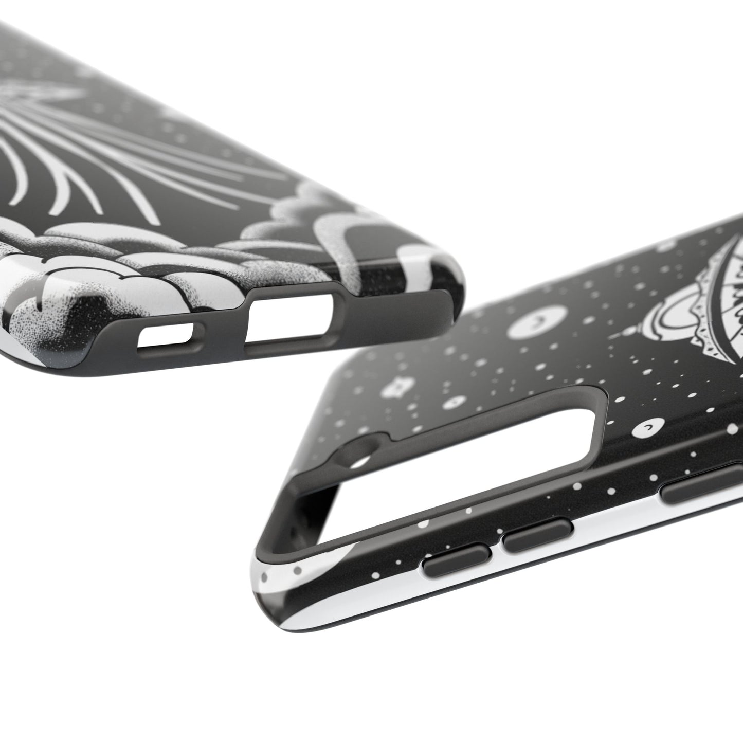 Galaxy UFO Tough Phone Case - Durable Protection with Unique Space Design