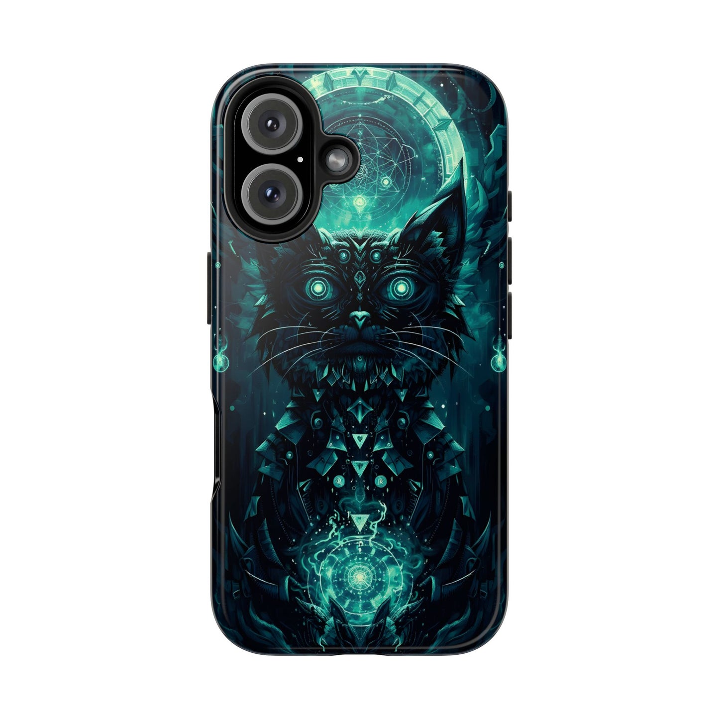 Mystical Dark Cat Phone Case - Tough Protective Cover for Cat Lovers - for iPhone