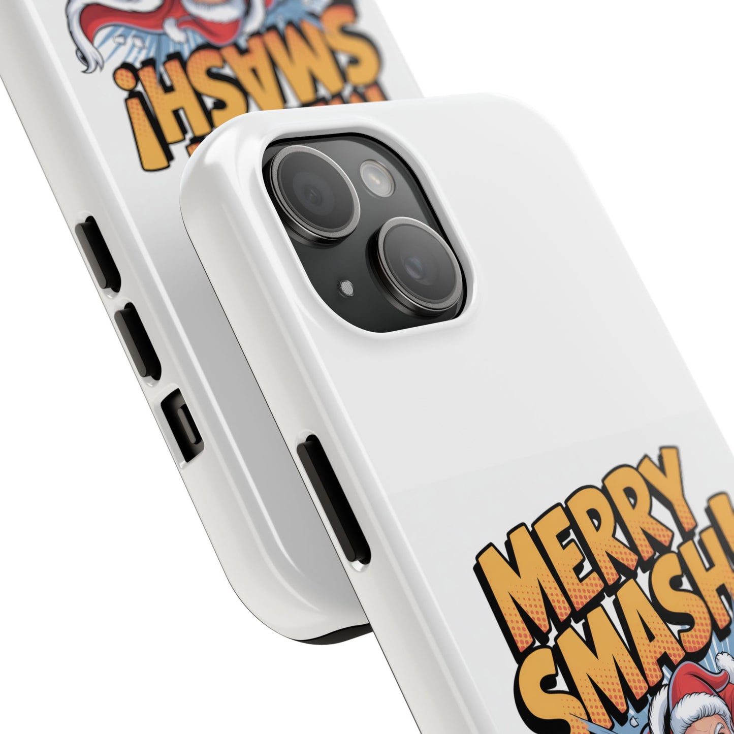 Santa Merry Smash Phone Case