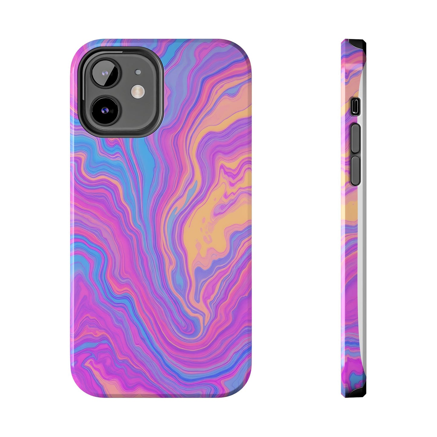 Pop Art Liquid Texture Marble Phone Case - Tough & Stylish Design - for iPhone