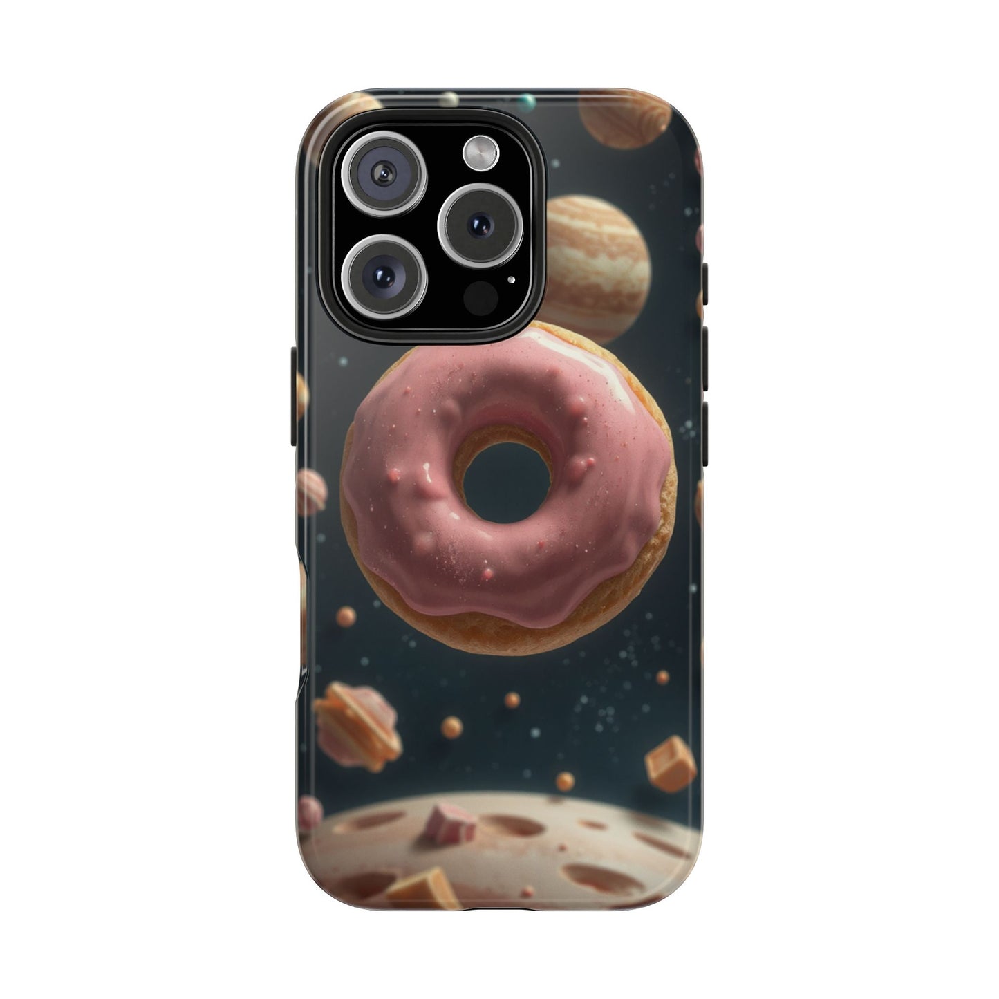 Galaxy Donut Tough Phone Case - Durable & Stylish Protective Cover