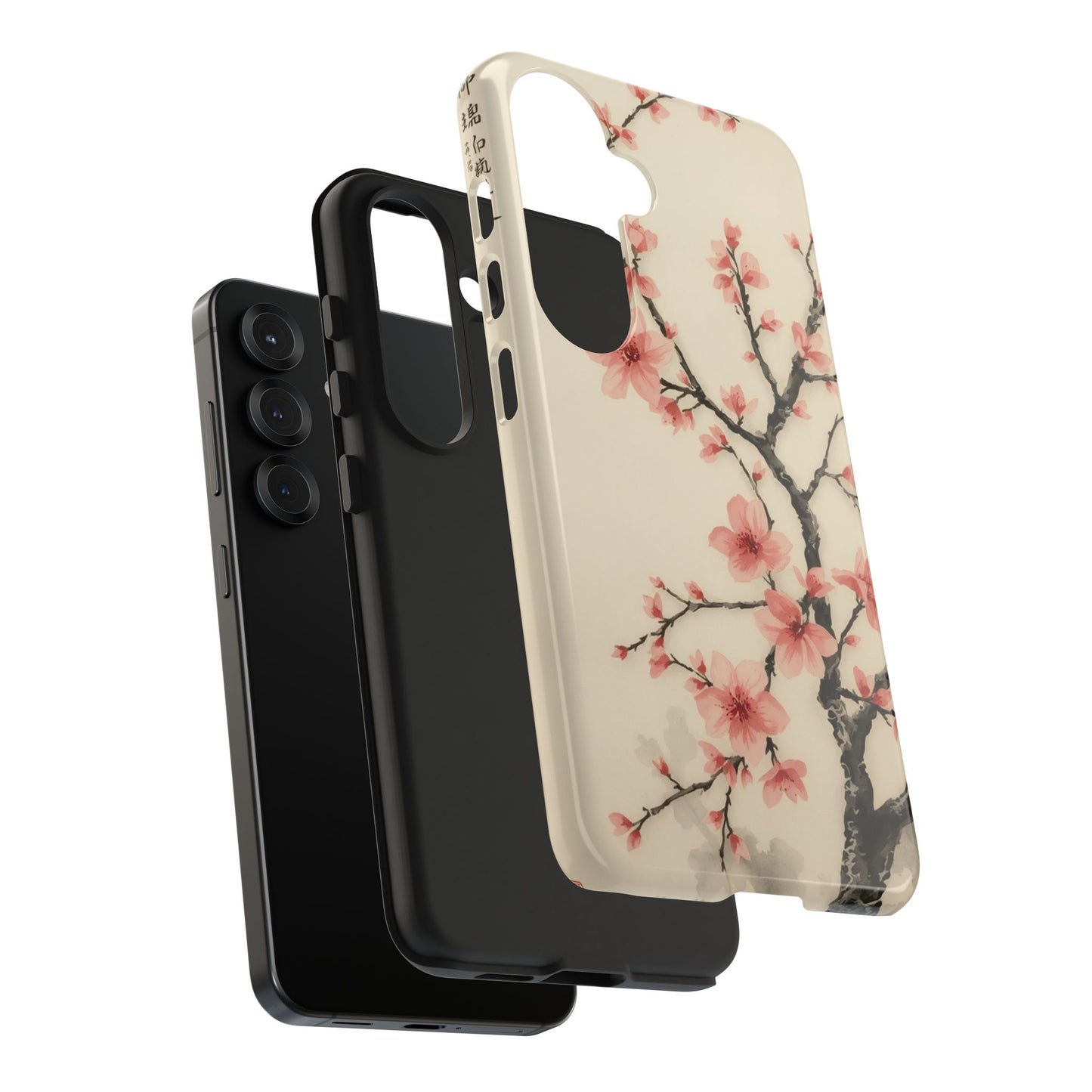Cherry Blossom Tough Phone Case - Stylish Protection for Nature Lovers