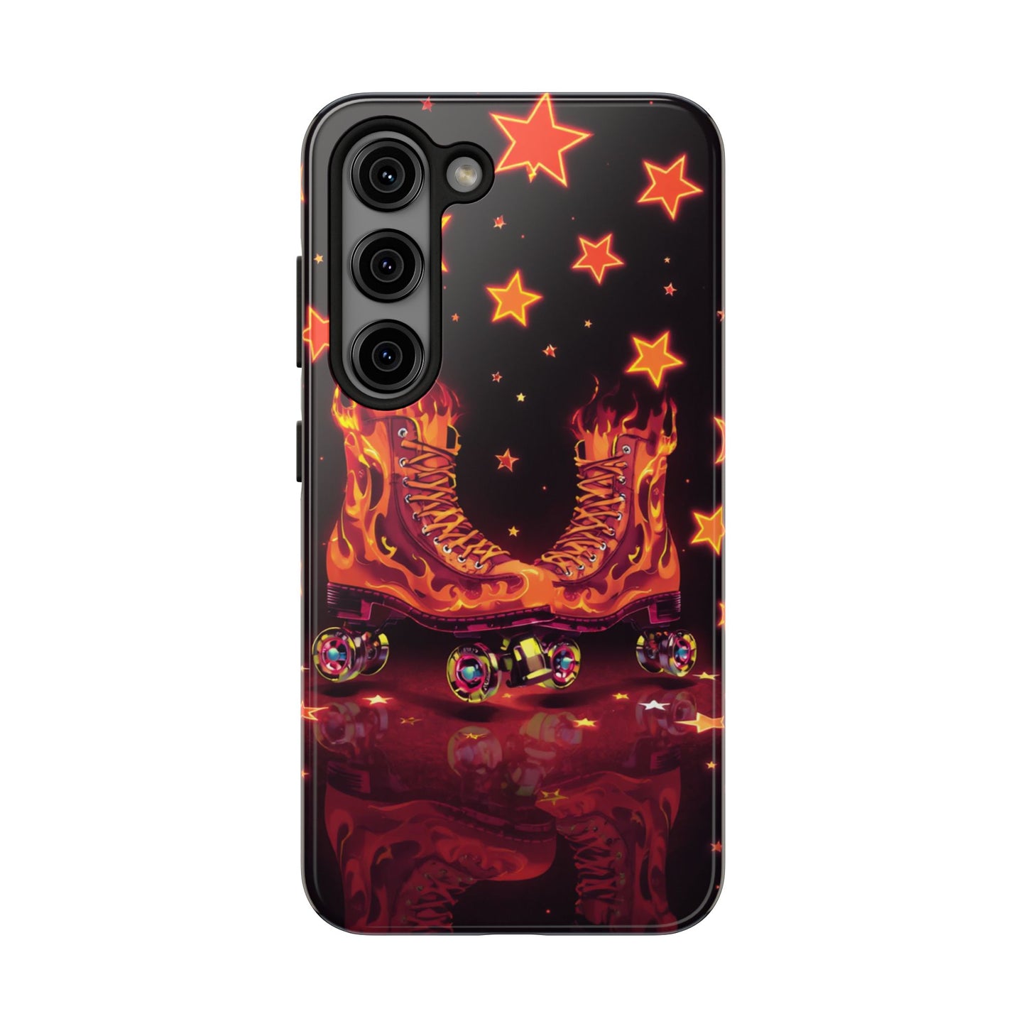 Retro Roller Skates Tough Phone Case - Stylish & Durable