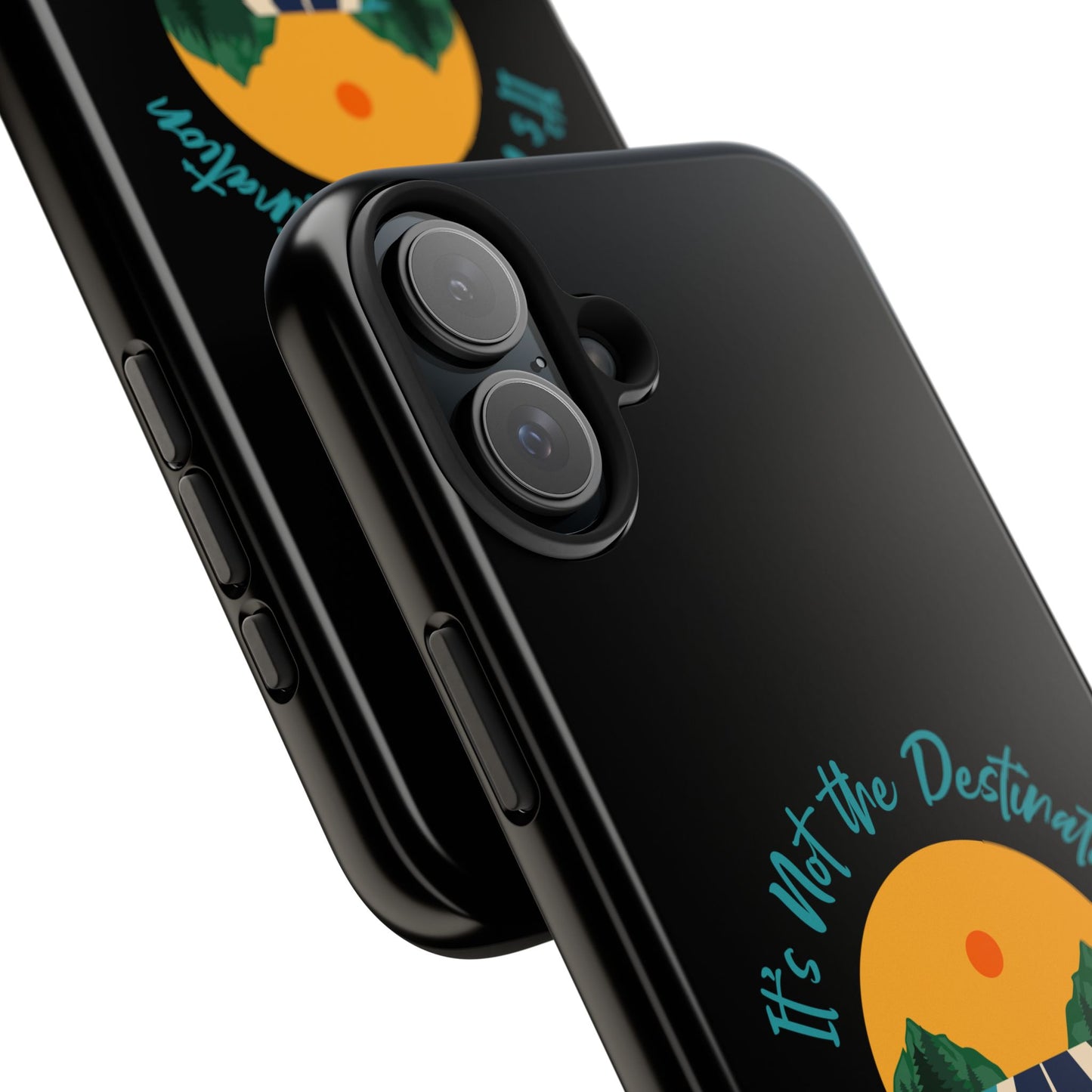 Adventure Quote Phone Case - 'It's Not the Destination, It's the Journey' - for iPhone