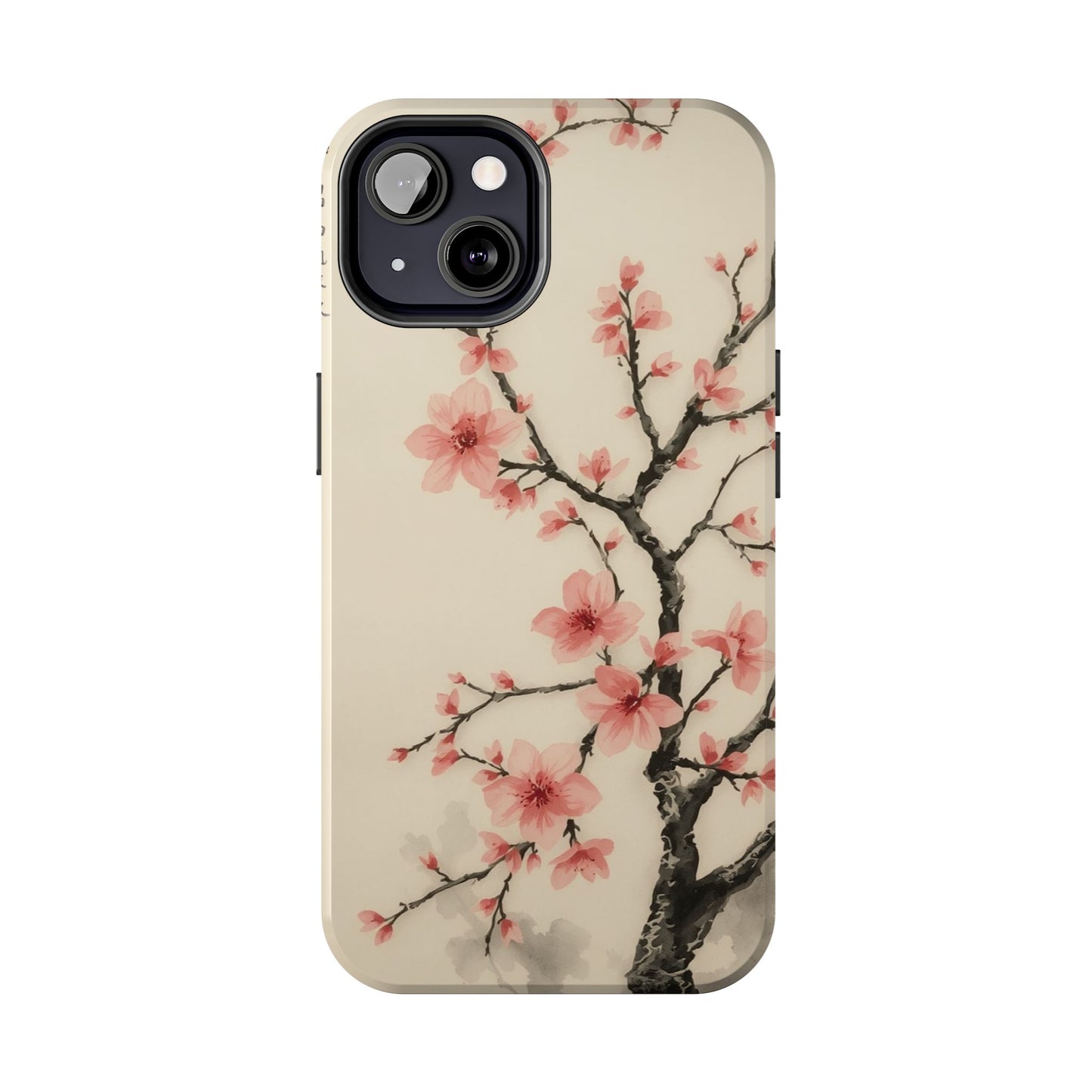 Cherry Blossom Tough Phone Case - Stylish Protection for Nature Lovers