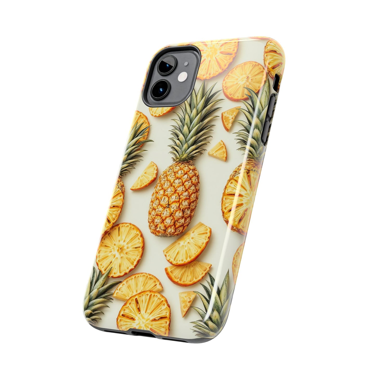 Tropical Pineapple Phone Case - Tough Phone Protector for Summer Vibes