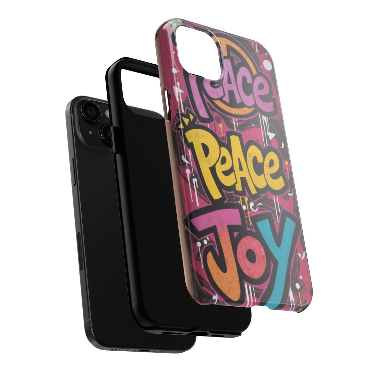 Colorful Peace Joy Tough Phone Case