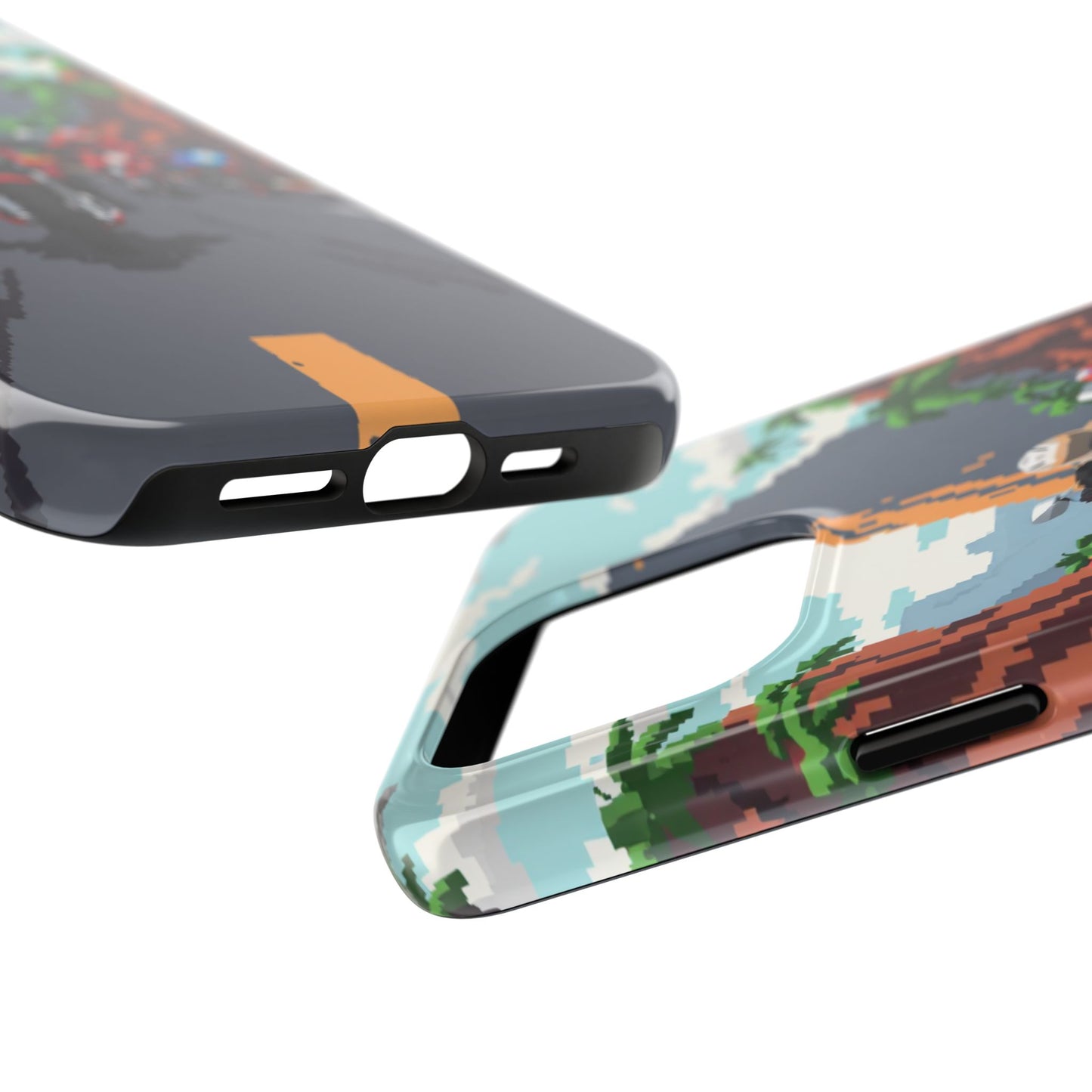 Retro Biker Tough Phone Case - Perfect for Motorcycle Lovers