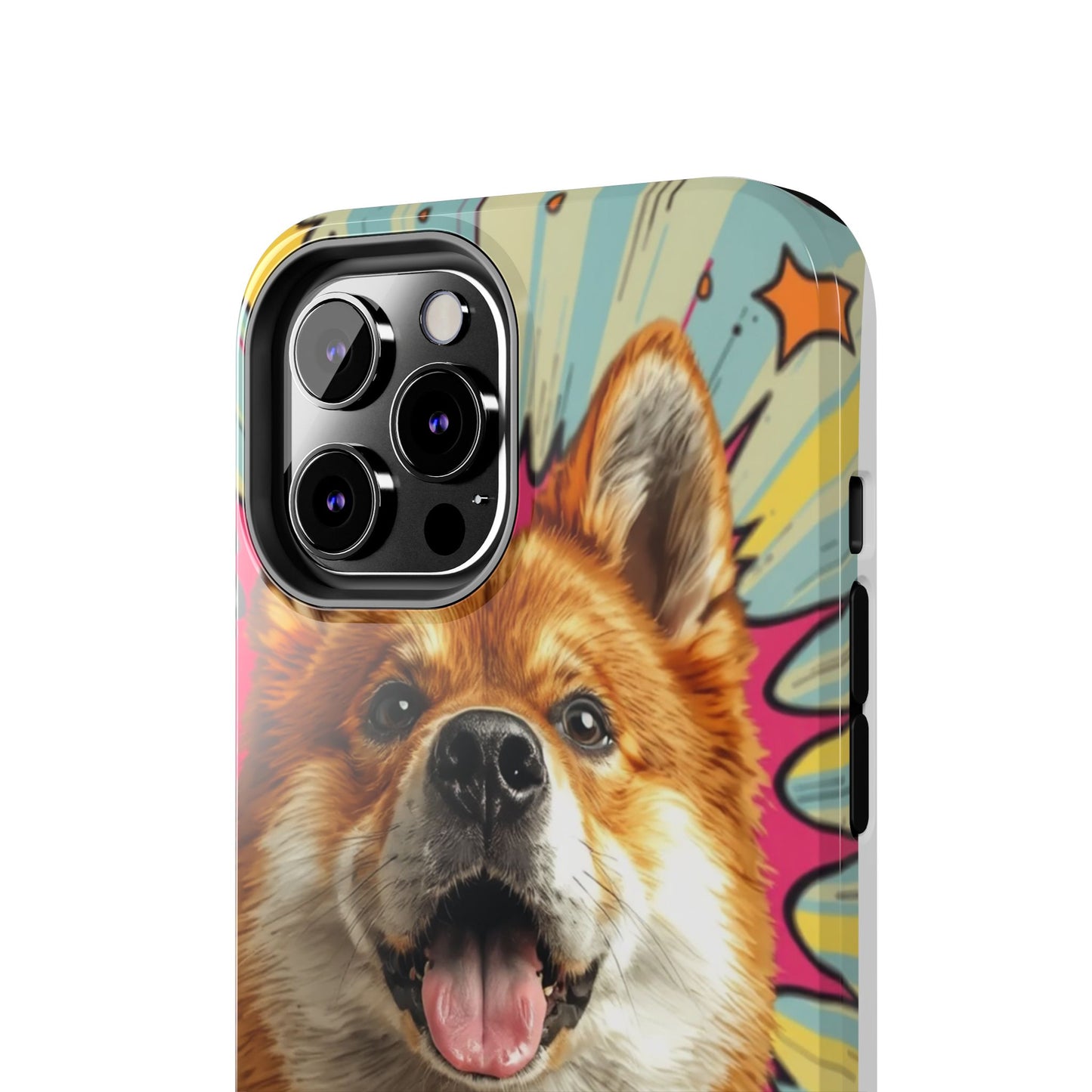Playful Dog Tough Phone Case - Durable & Stylish Pet Lover Gift