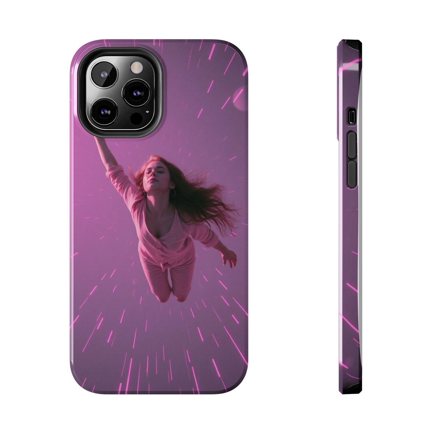 Inspirational Tough Phone Case - Cosmic Dreamer Design