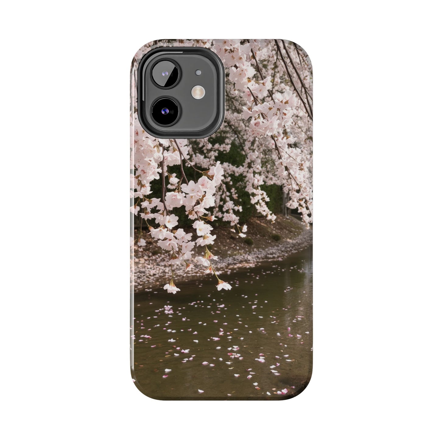 Cherry Blossom Tough Phone Cases - Durable Protection with Floral Serenity