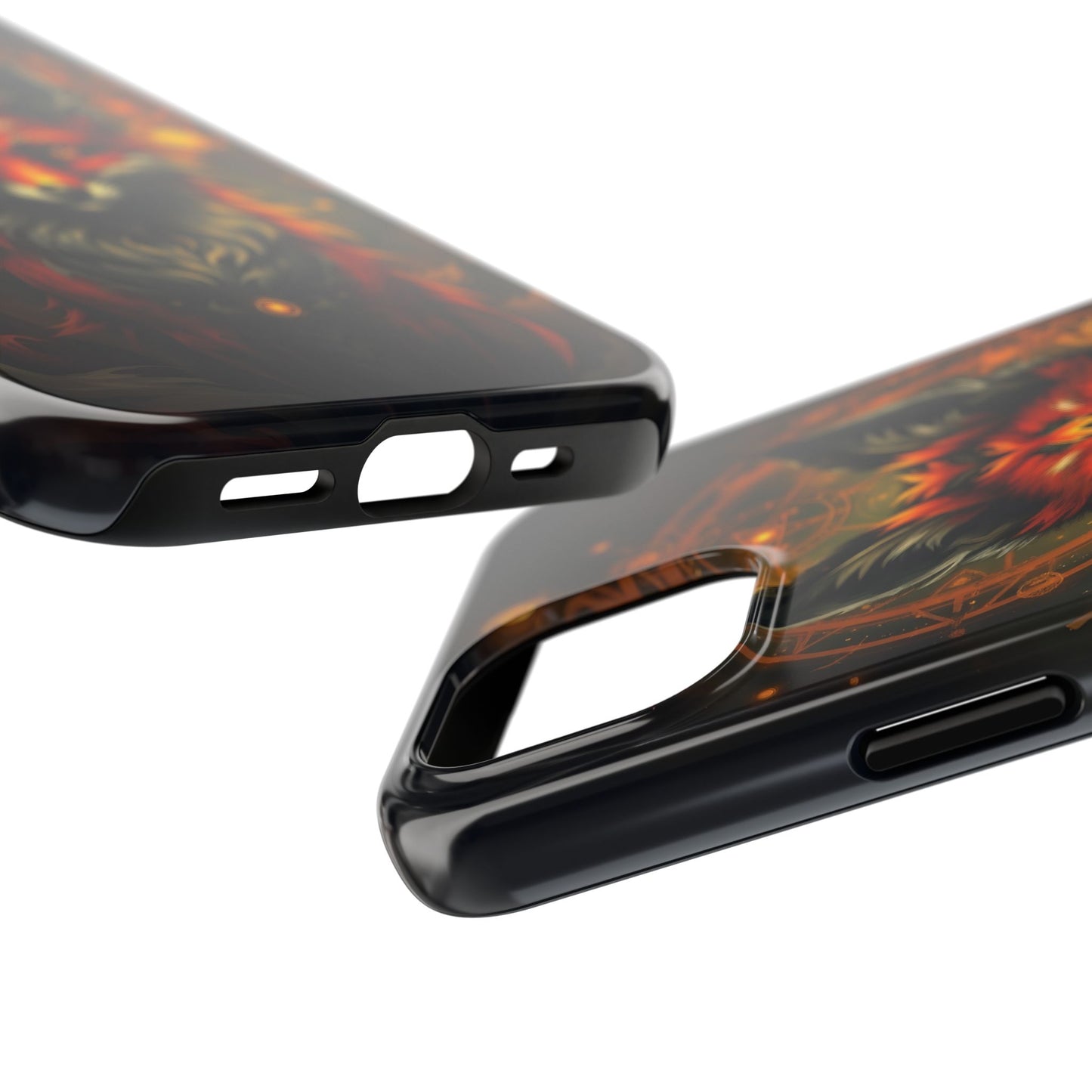 Mystical Fox Tough Phone Case - Durable Protection with Enchanting Design - for iPhone