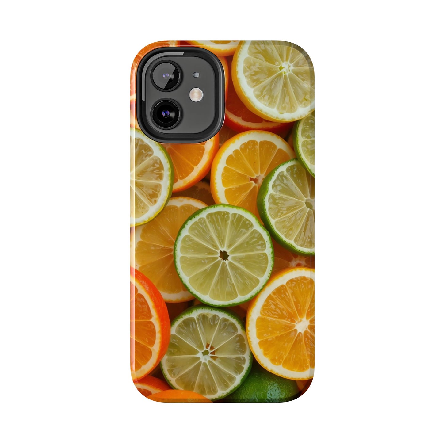 Citrus Slice Tough Phone Case – Vibrant Fruit Design for Summer Fun