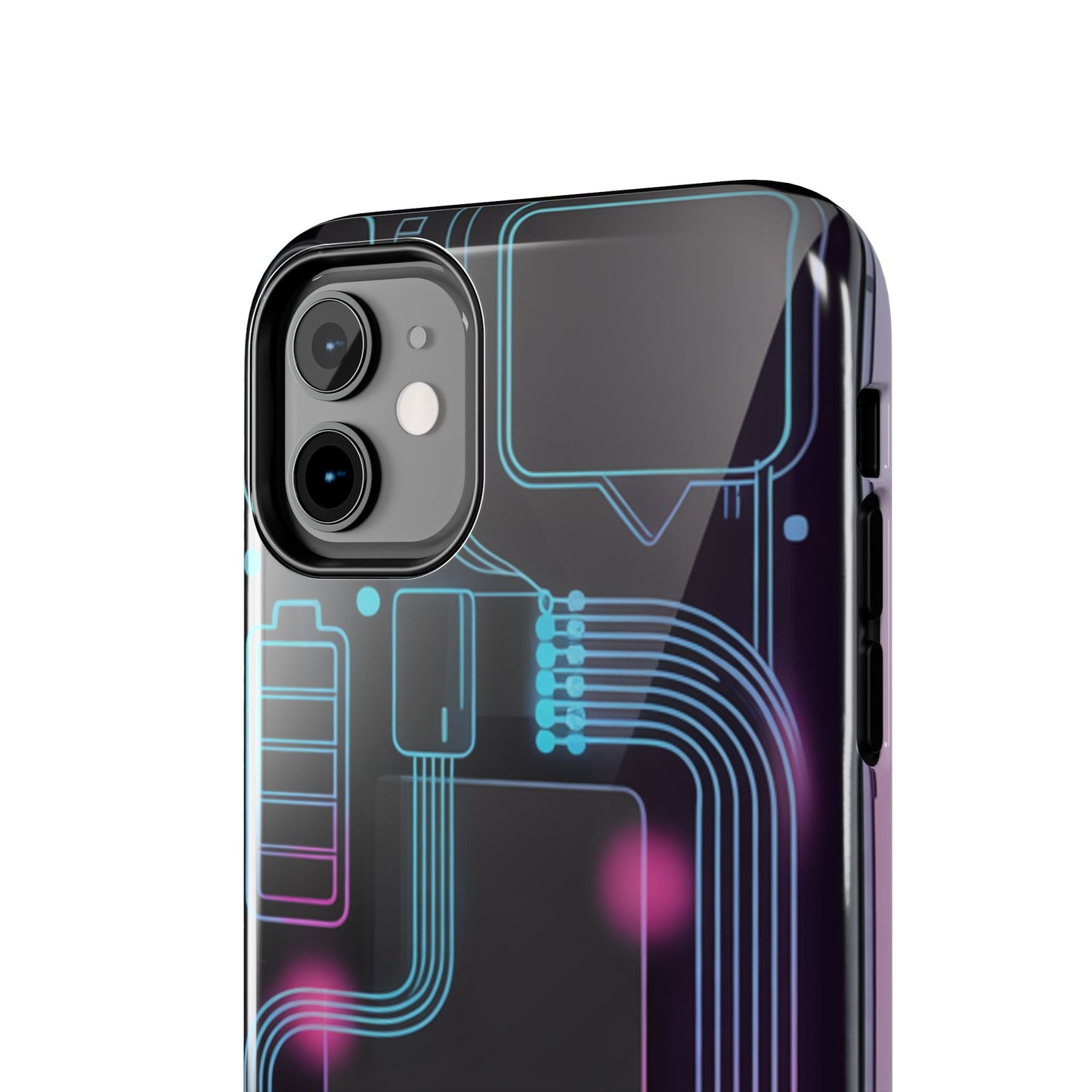 Cyberpunk Circuits Tough Phone Case
