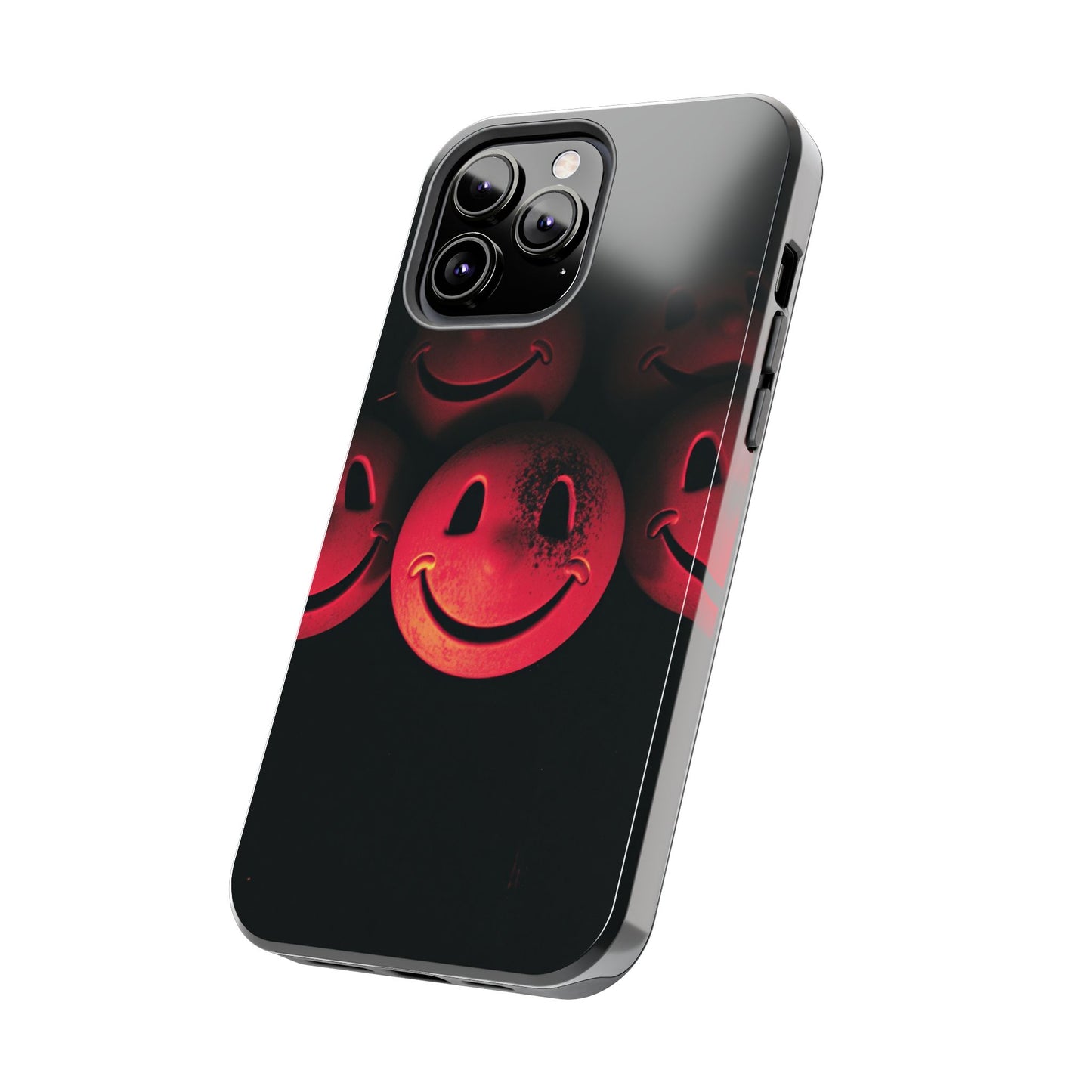 Smiley Face Tough Phone Case - Durable Protection with Fun Design