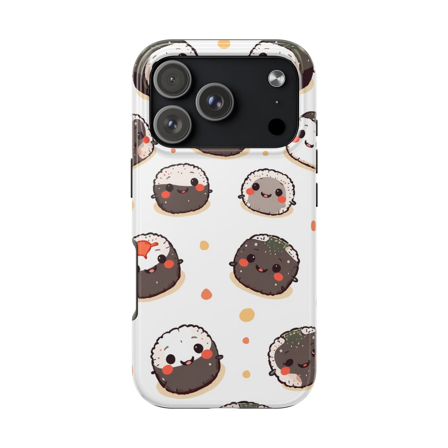 Cute Sushi Tough Phone Case - Kawaii Design for Food Lovers