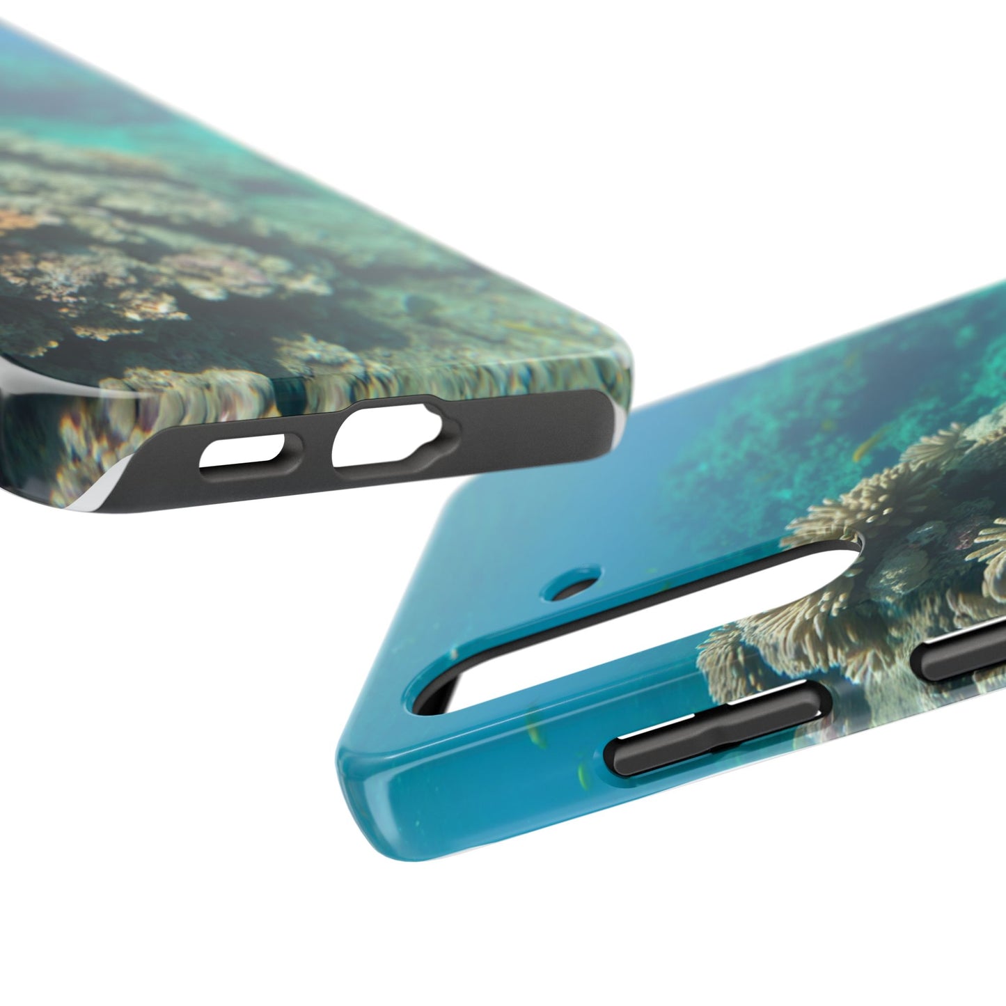 Coral Reef Tough Phone Case - Ocean Vibes Protection for Adventure Lovers